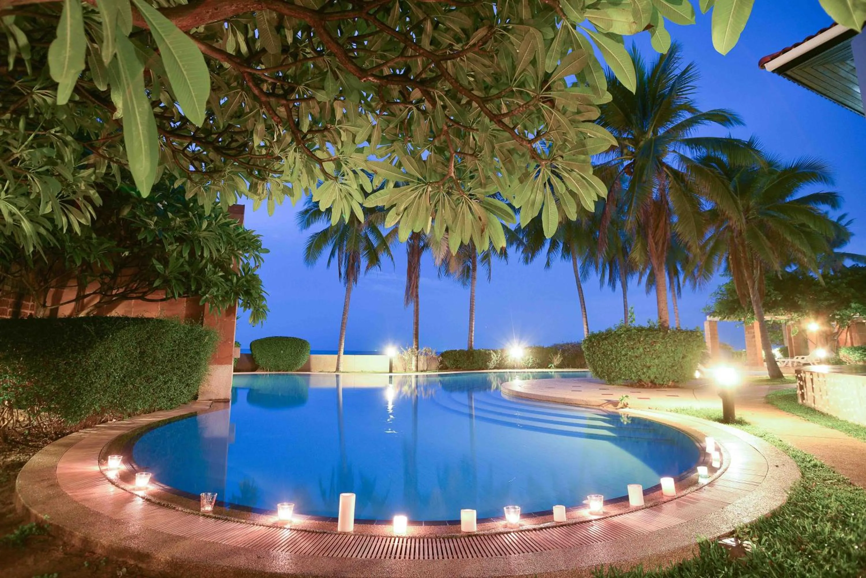 Swimming pool in Dar's Haven Cha-Am