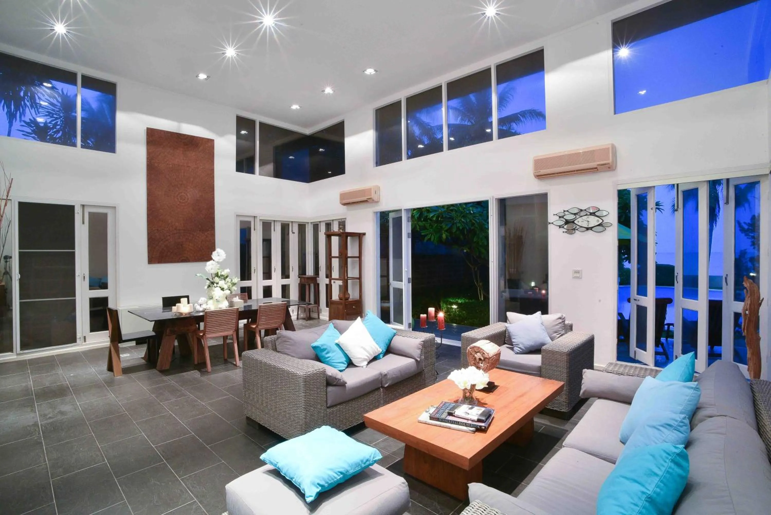 Living room in Dar's Haven Cha-Am
