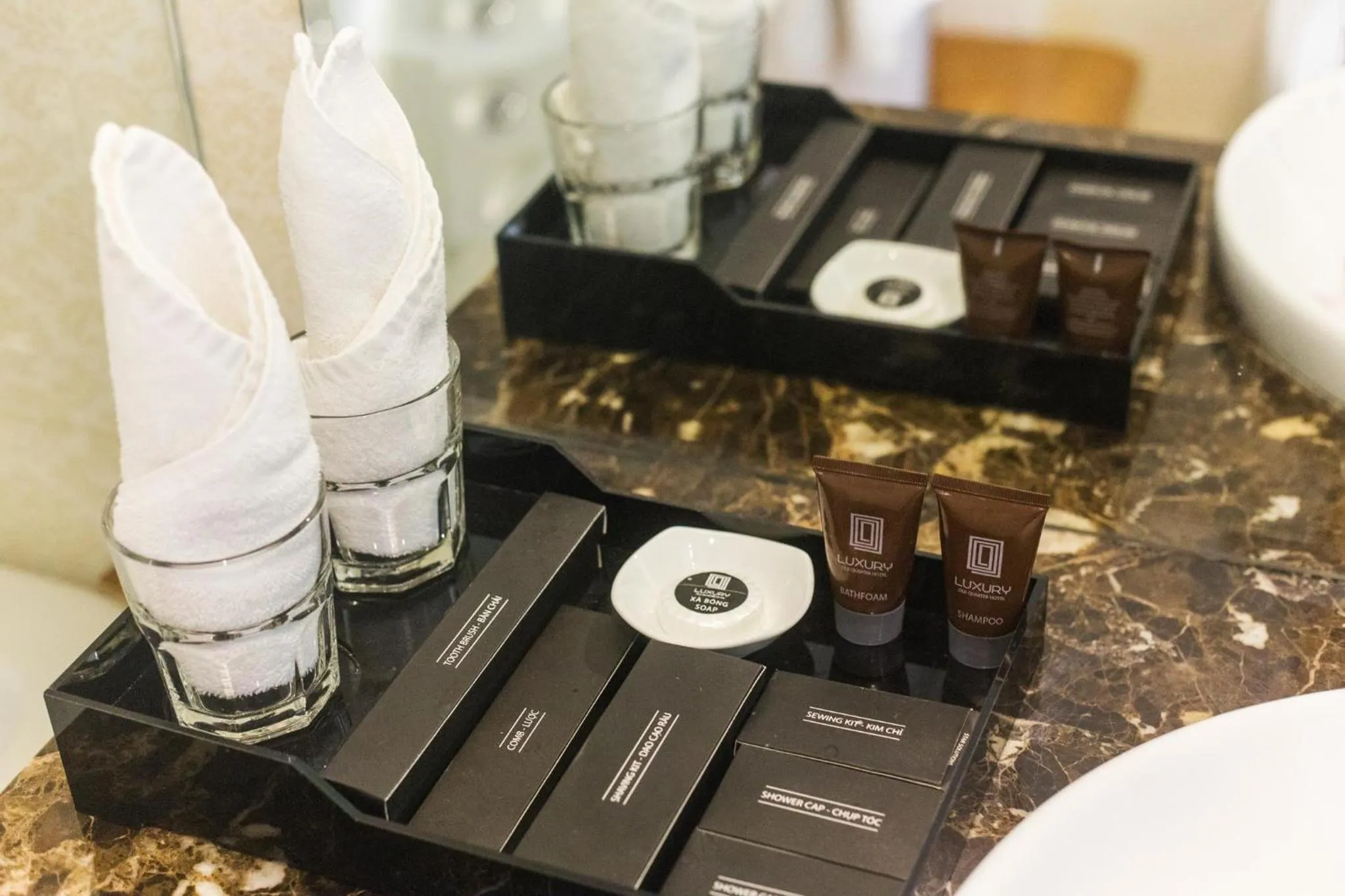 Bathroom in Luxury Old Quarter Hotel & Gym