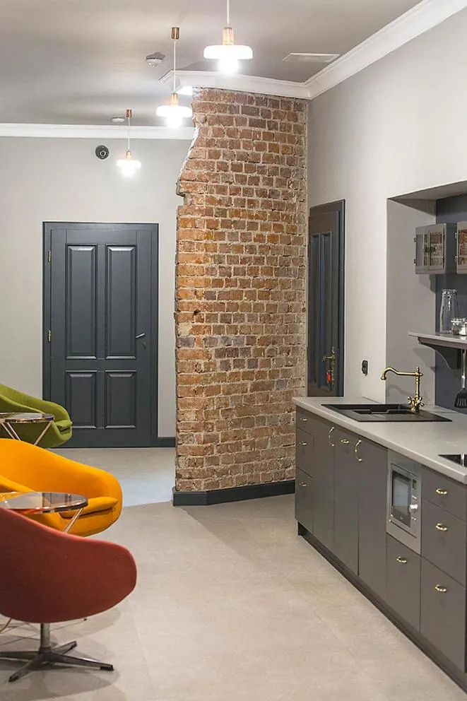 Communal kitchen in MoHo L