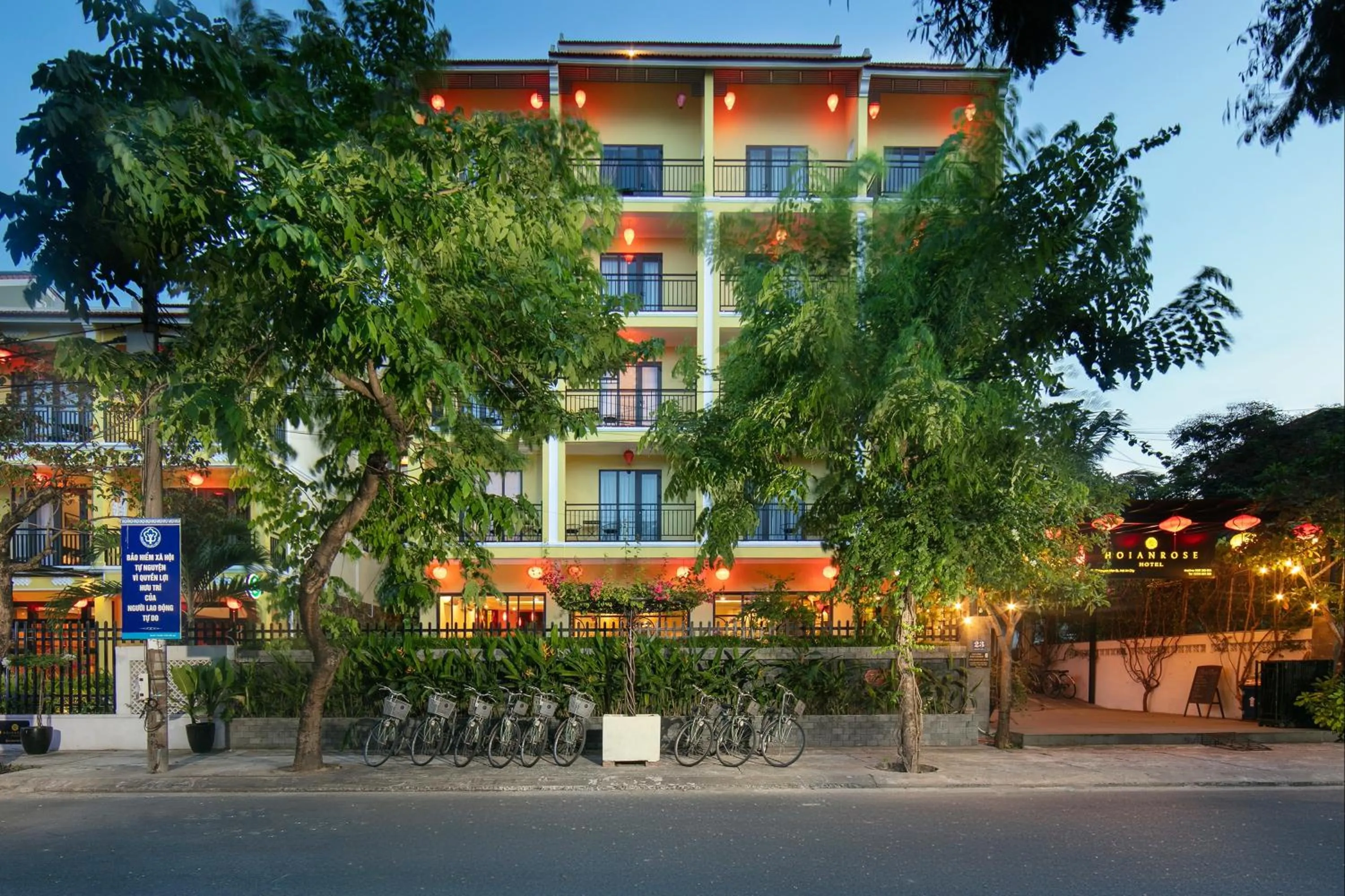 Property building in Hoi An Rose Garden Hotel