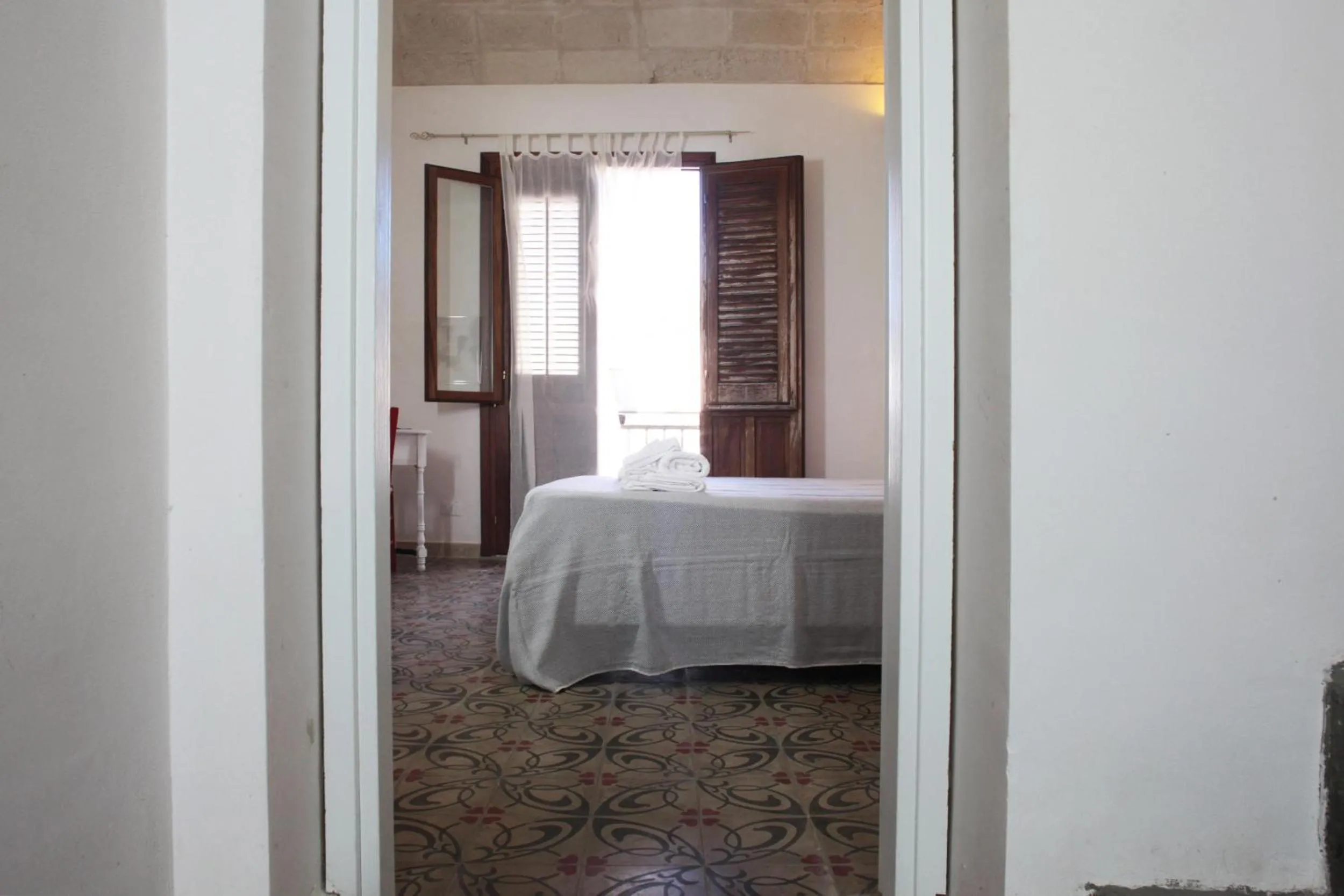 Balcony/Terrace, Bed in B&b Il Tufo