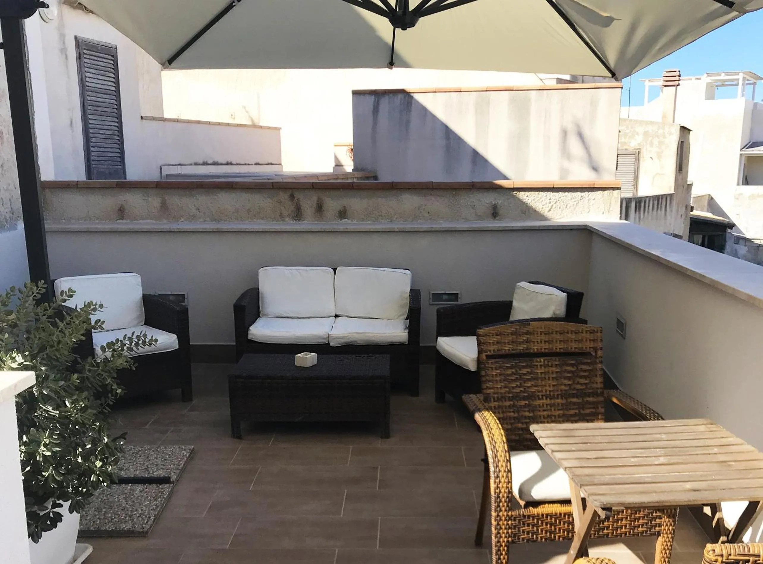Balcony/Terrace in B&b Il Tufo
