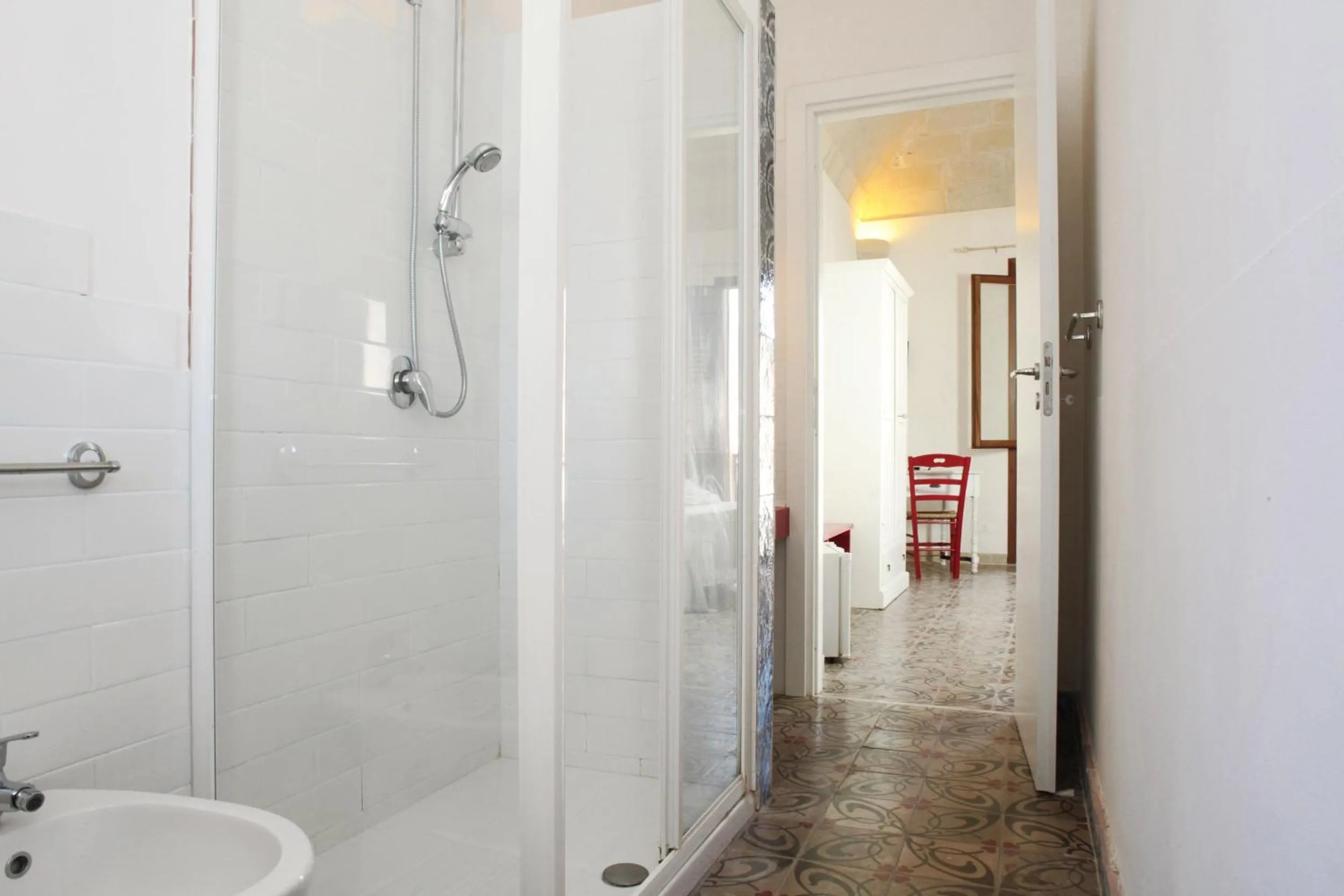Shower in B&b Il Tufo