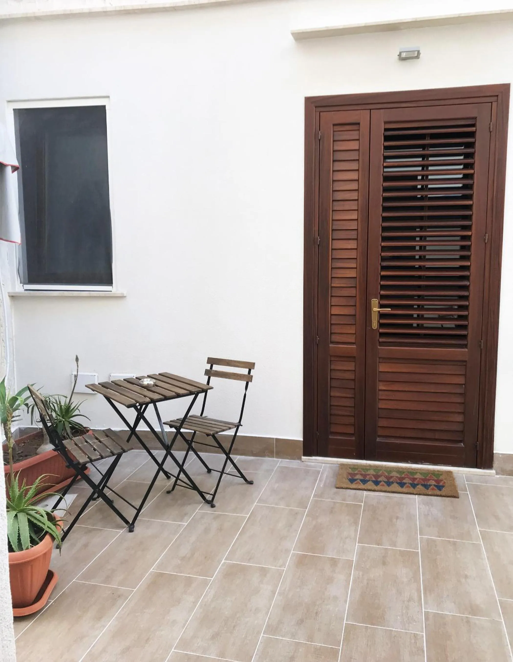 Patio in B&b Il Tufo