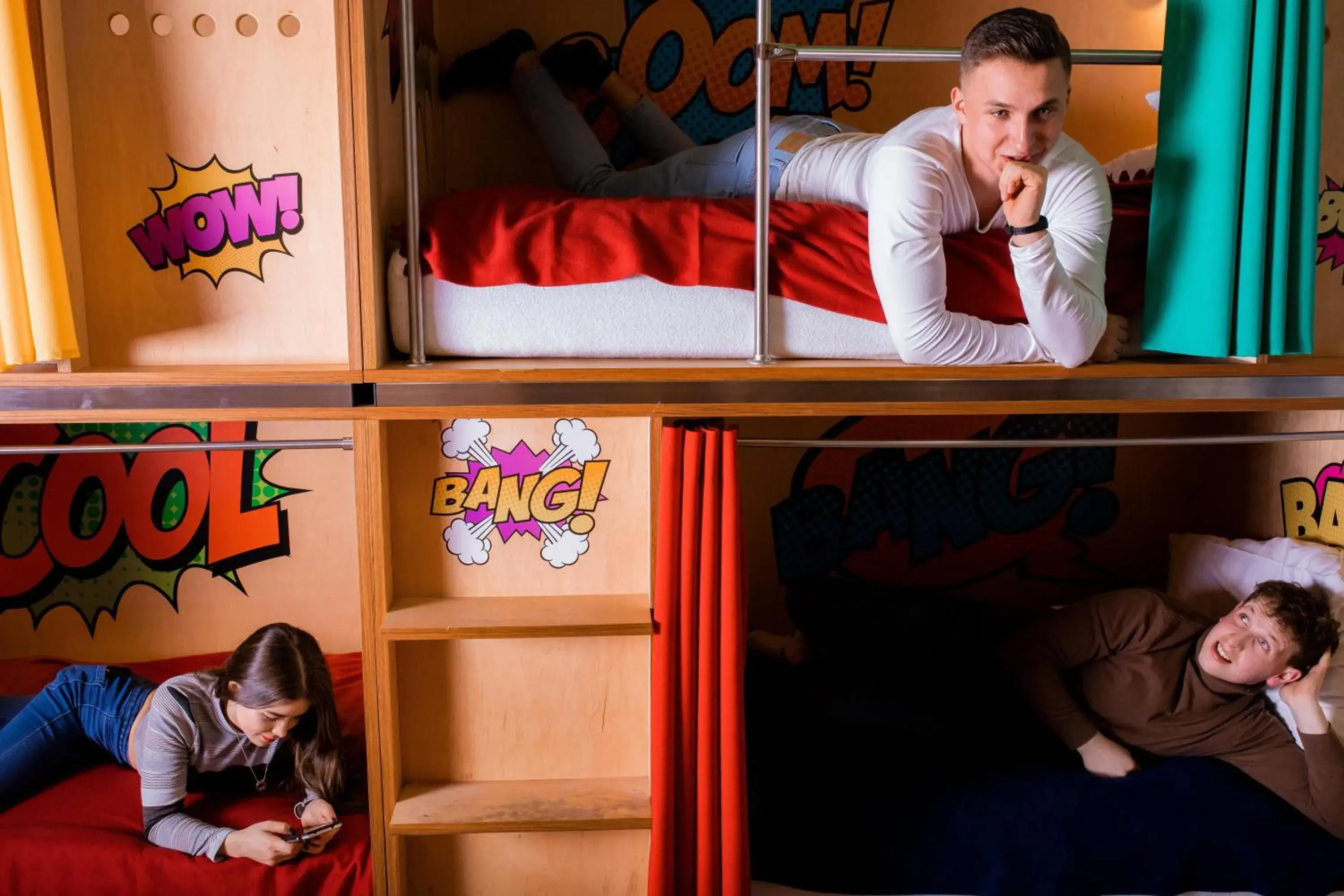 Bed in 4-Bed Mixed Dormitory Room in Good Times House Bed in 4-Bed Mixed Dormitory Room in Good Times House