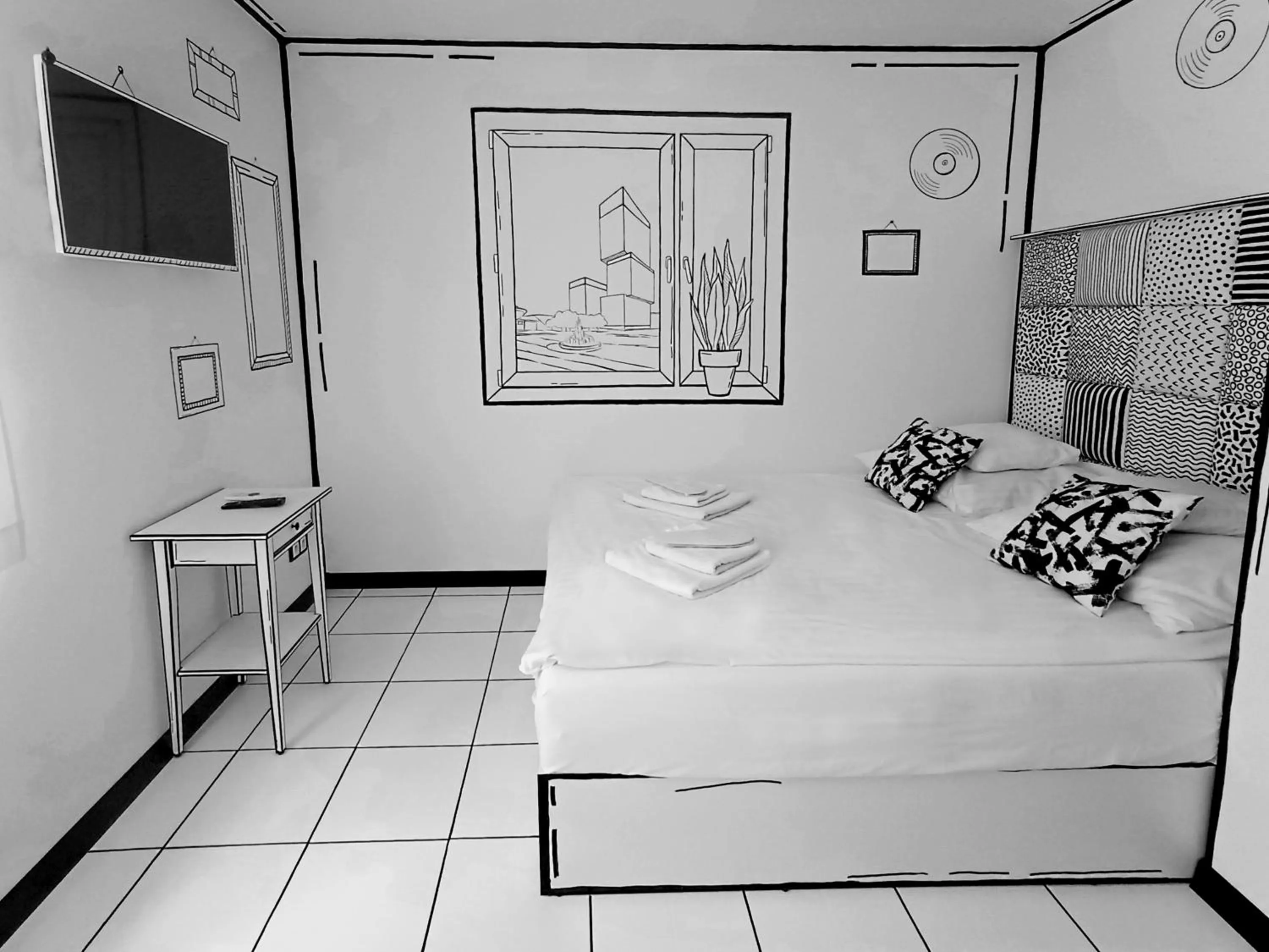 Bed in Good Times House
