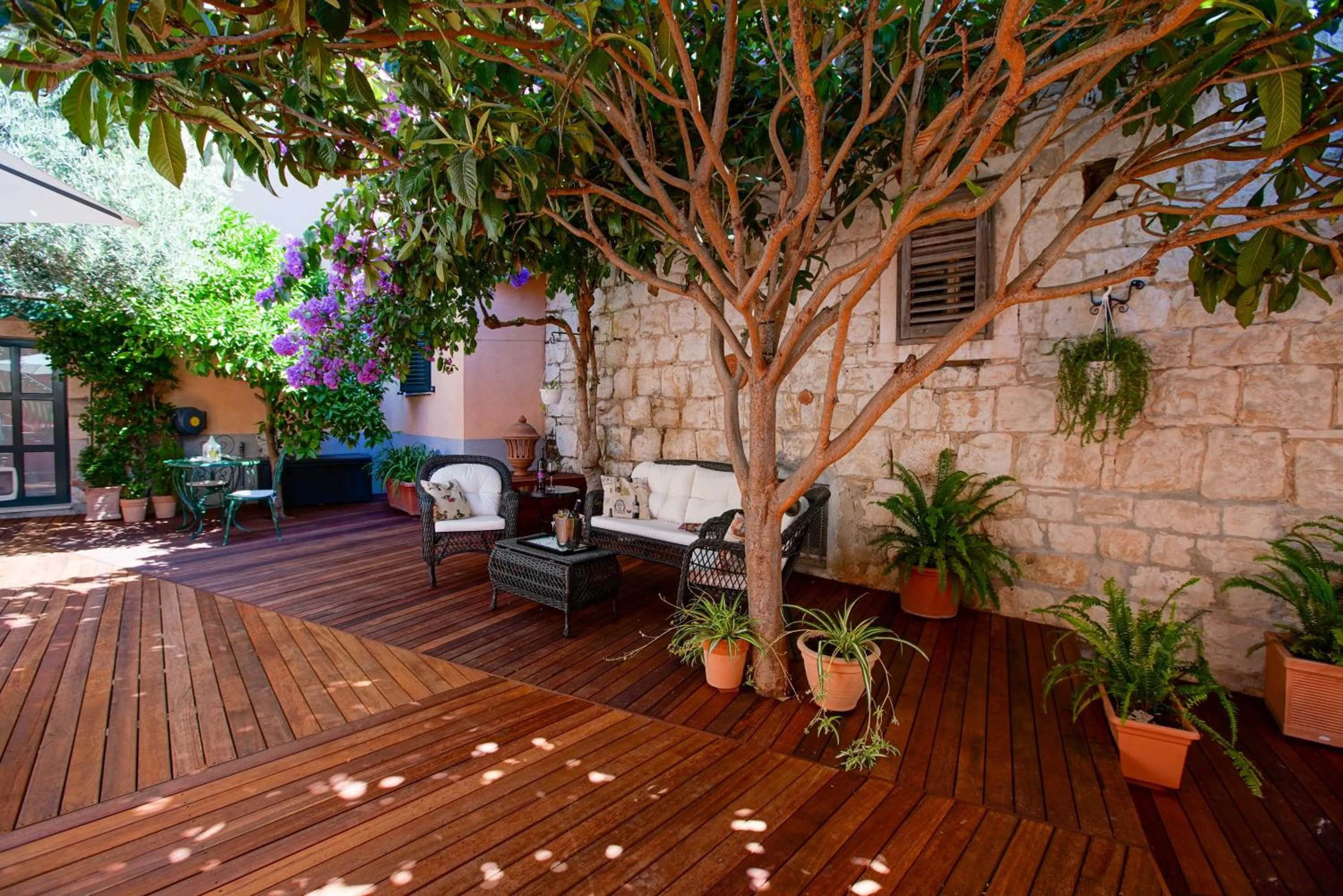 Garden in Boutique Guest Accommodation Zephyrus