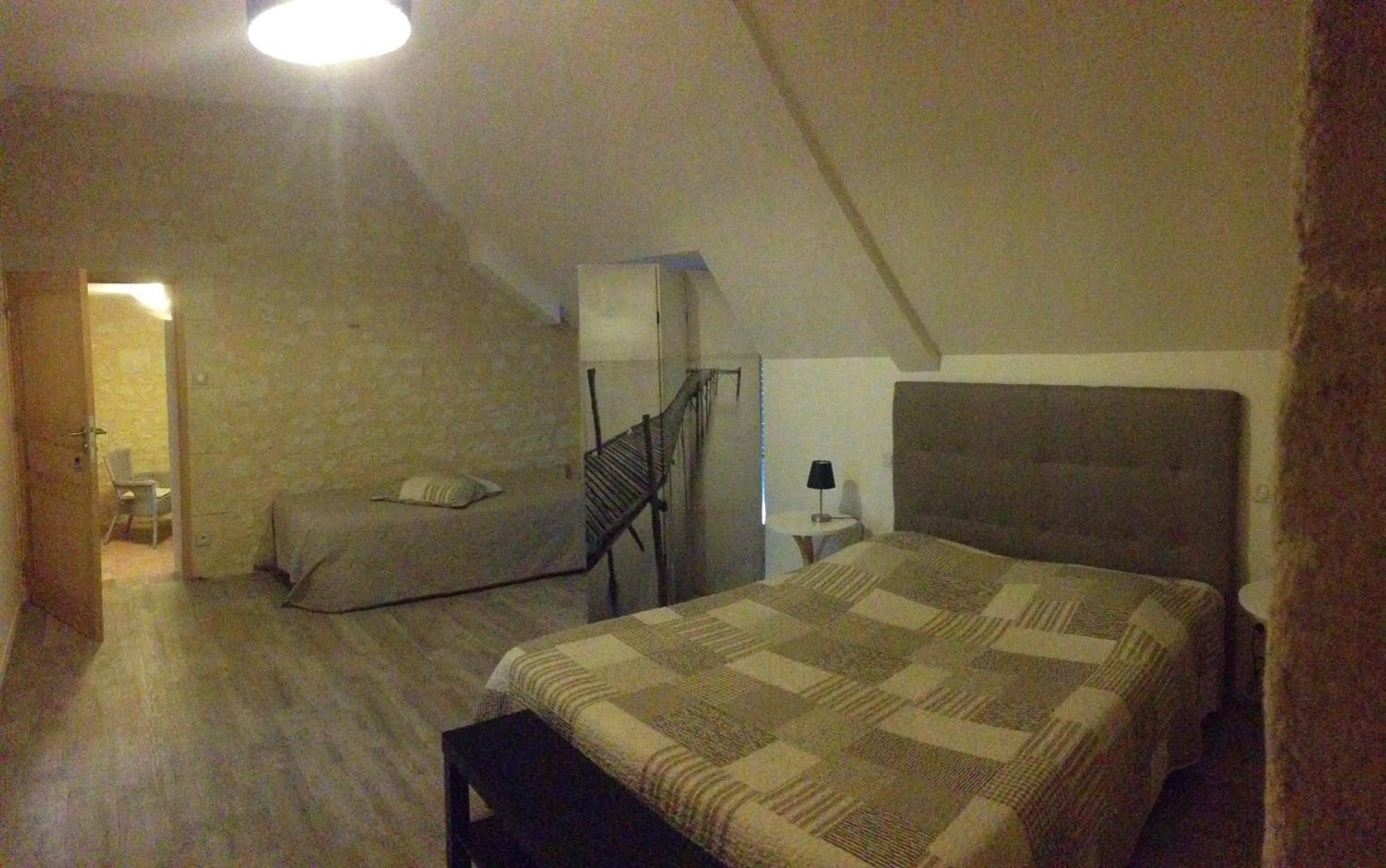 Photo of the whole room, Bed in La Rosée D'Anché