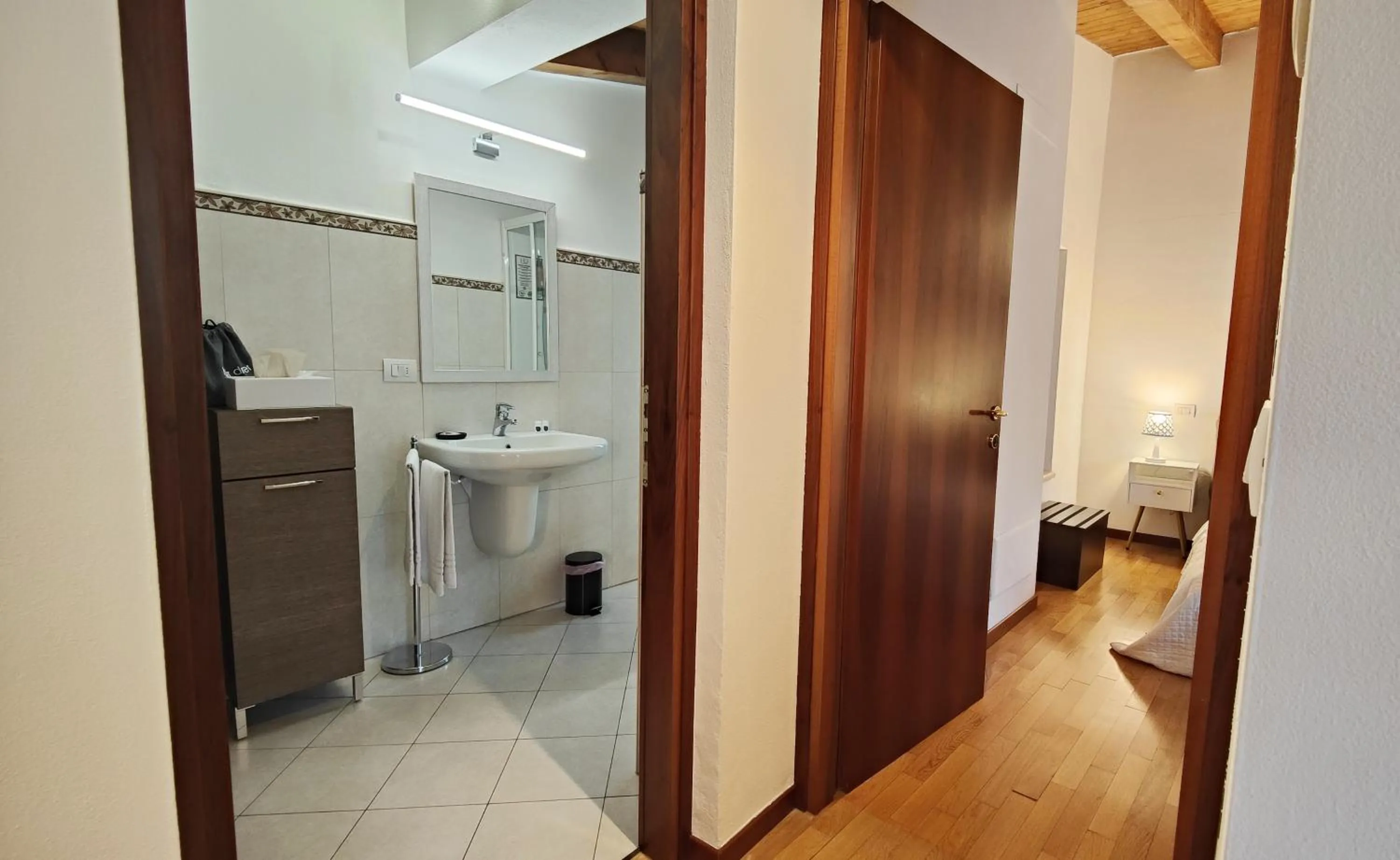 Bathroom in Giardino Giusti House & Court