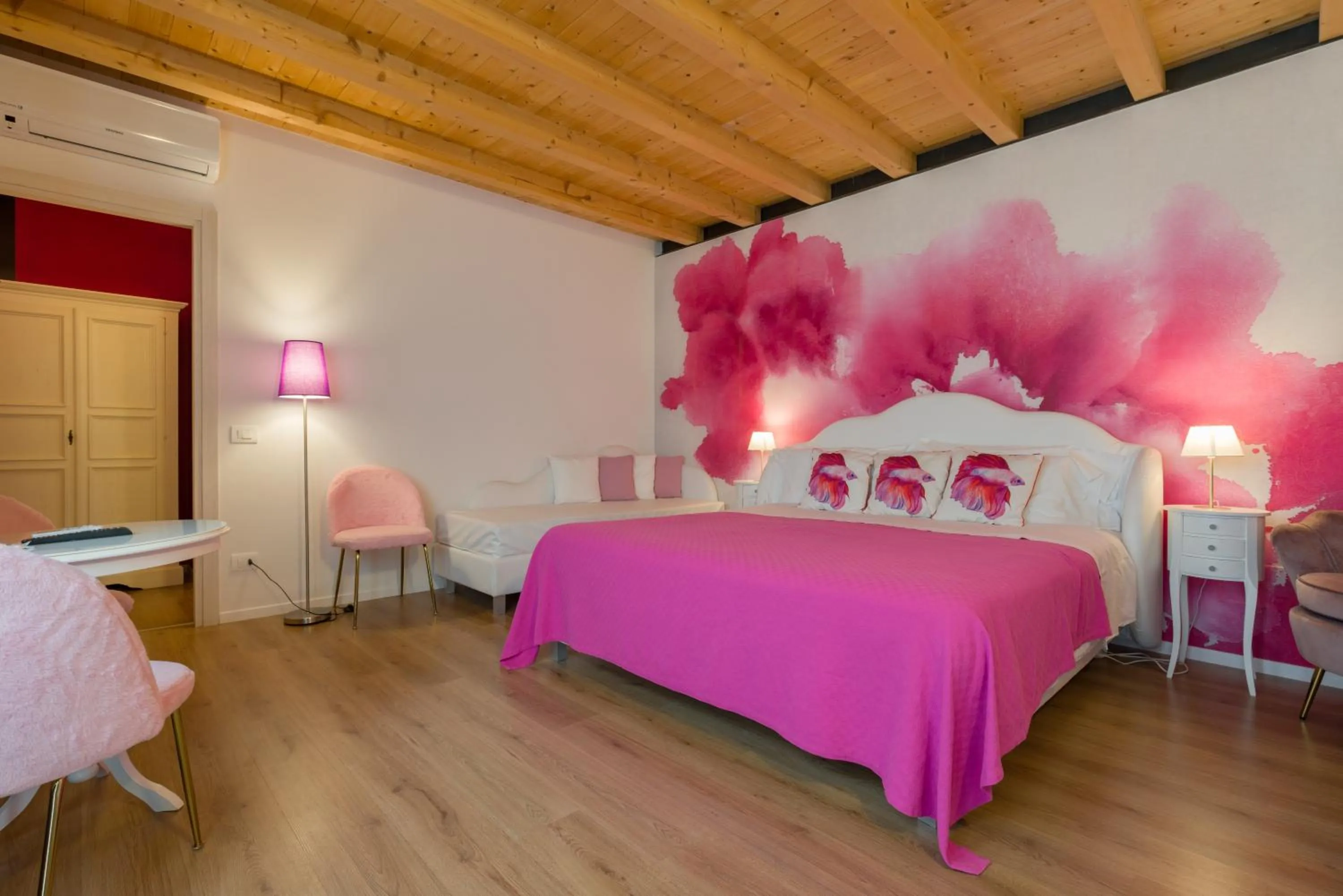 Bedroom, Bed in Giardino Giusti House & Court