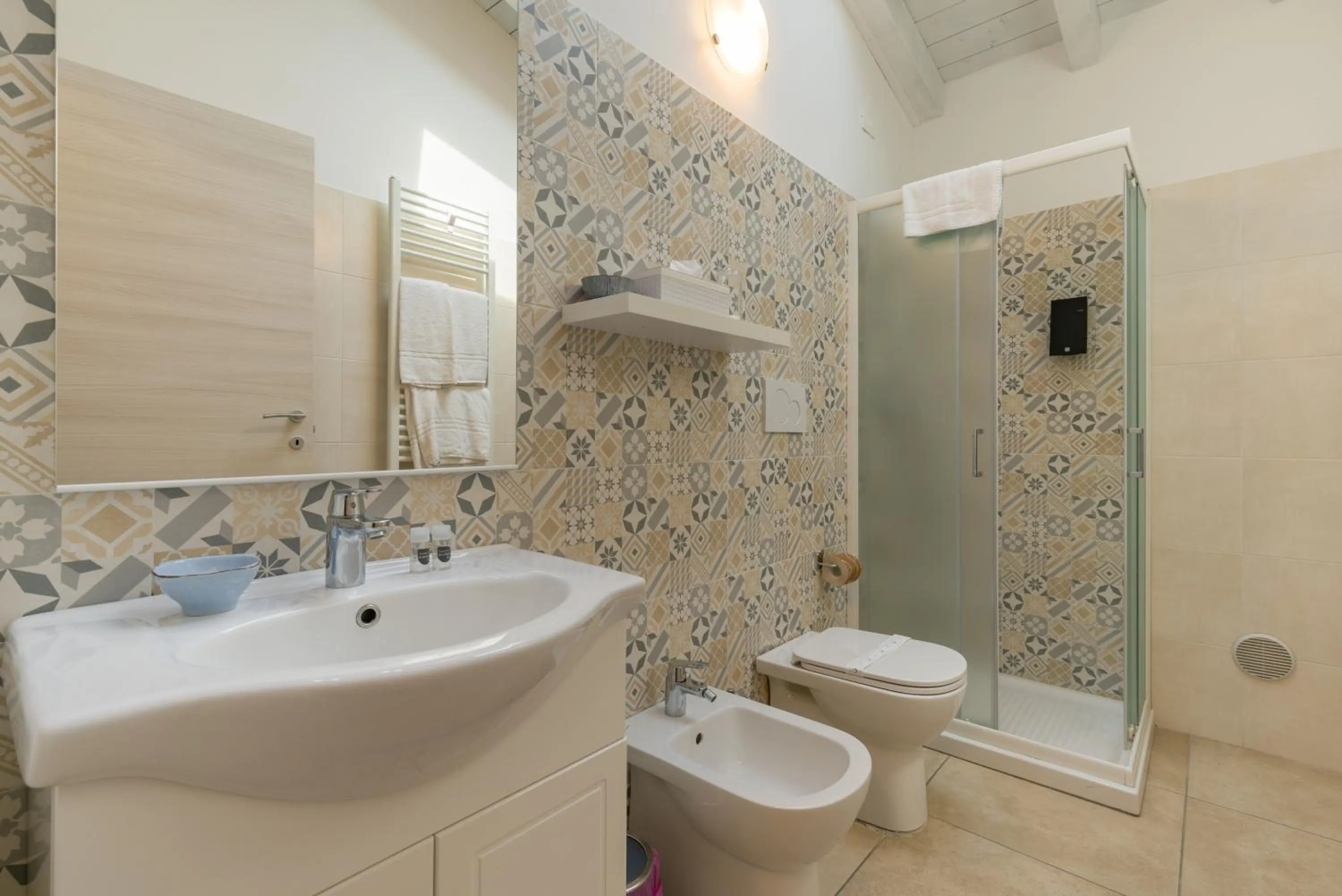 Bathroom in Giardino Giusti House & Court