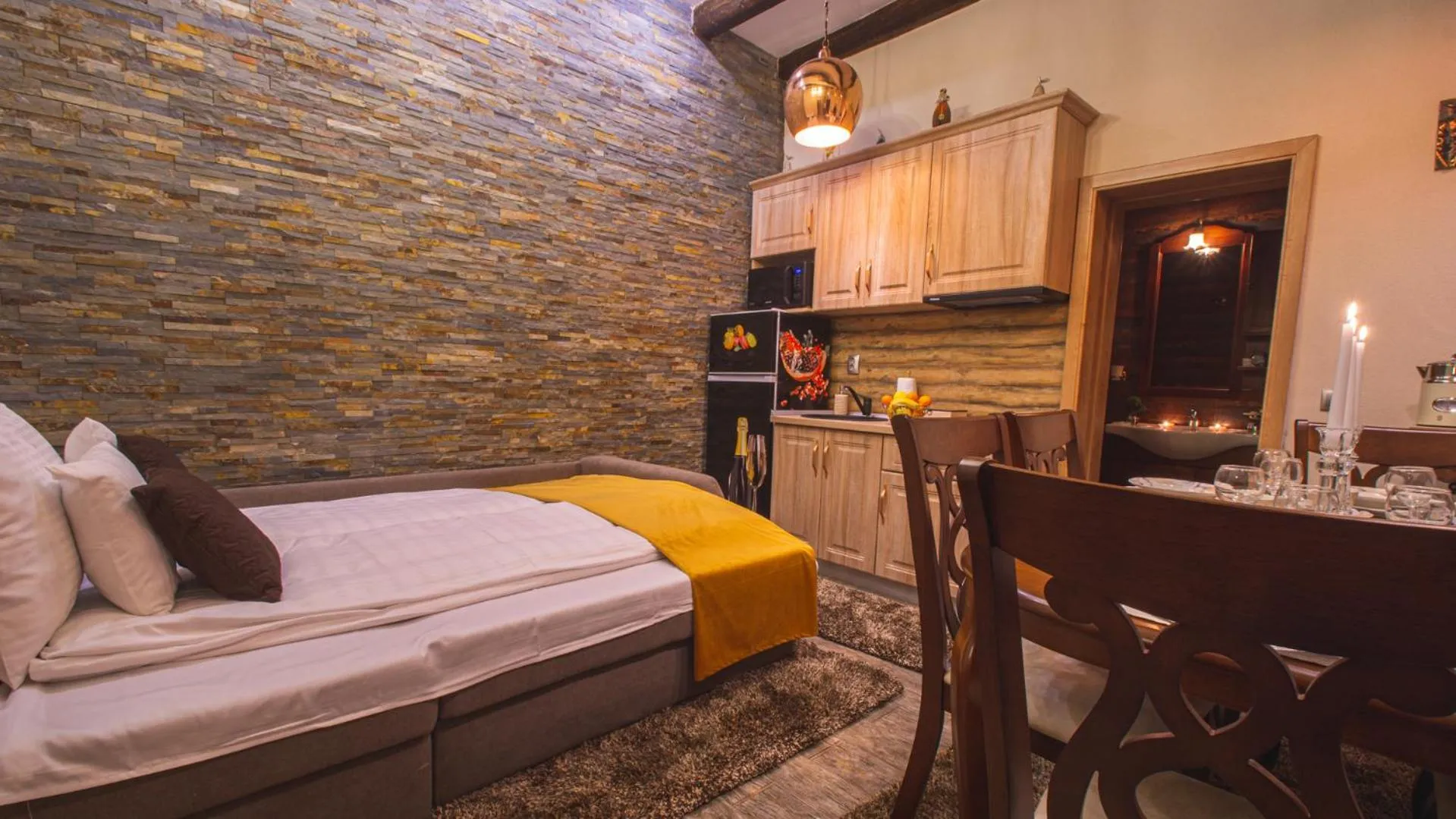 Bed in Hermannstadt House