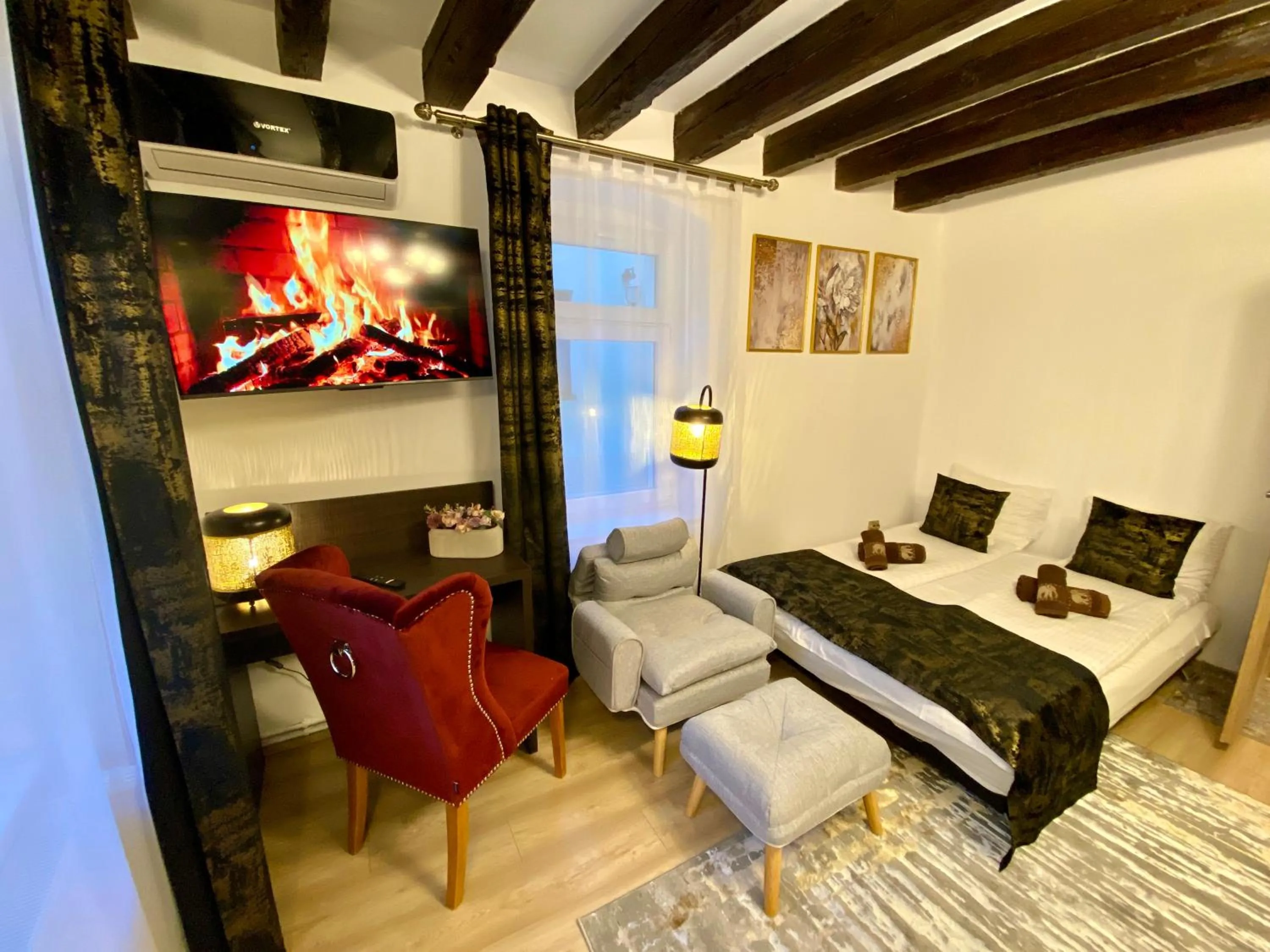 Bed in Hermannstadt House