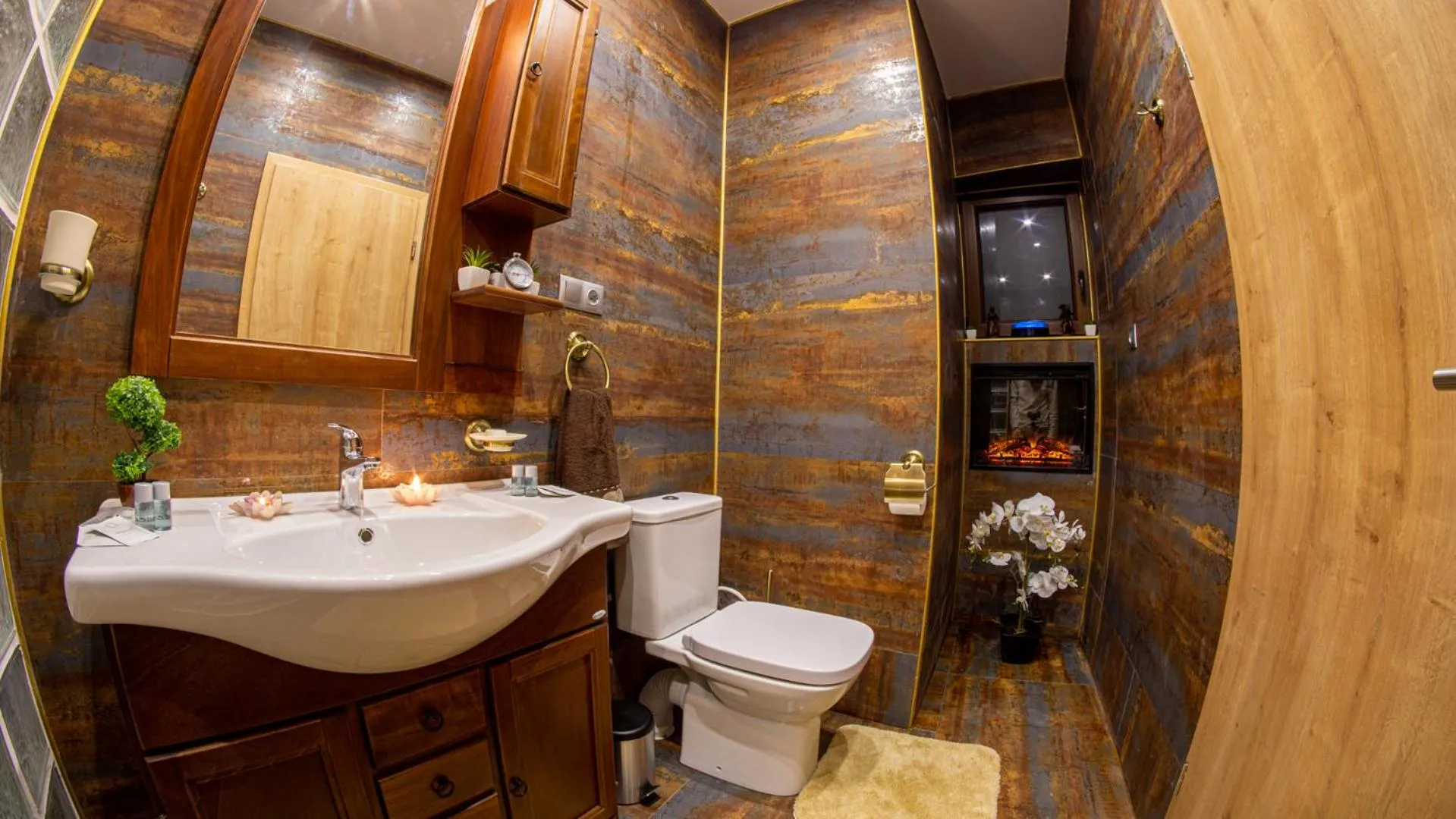 Toilet in Hermannstadt House