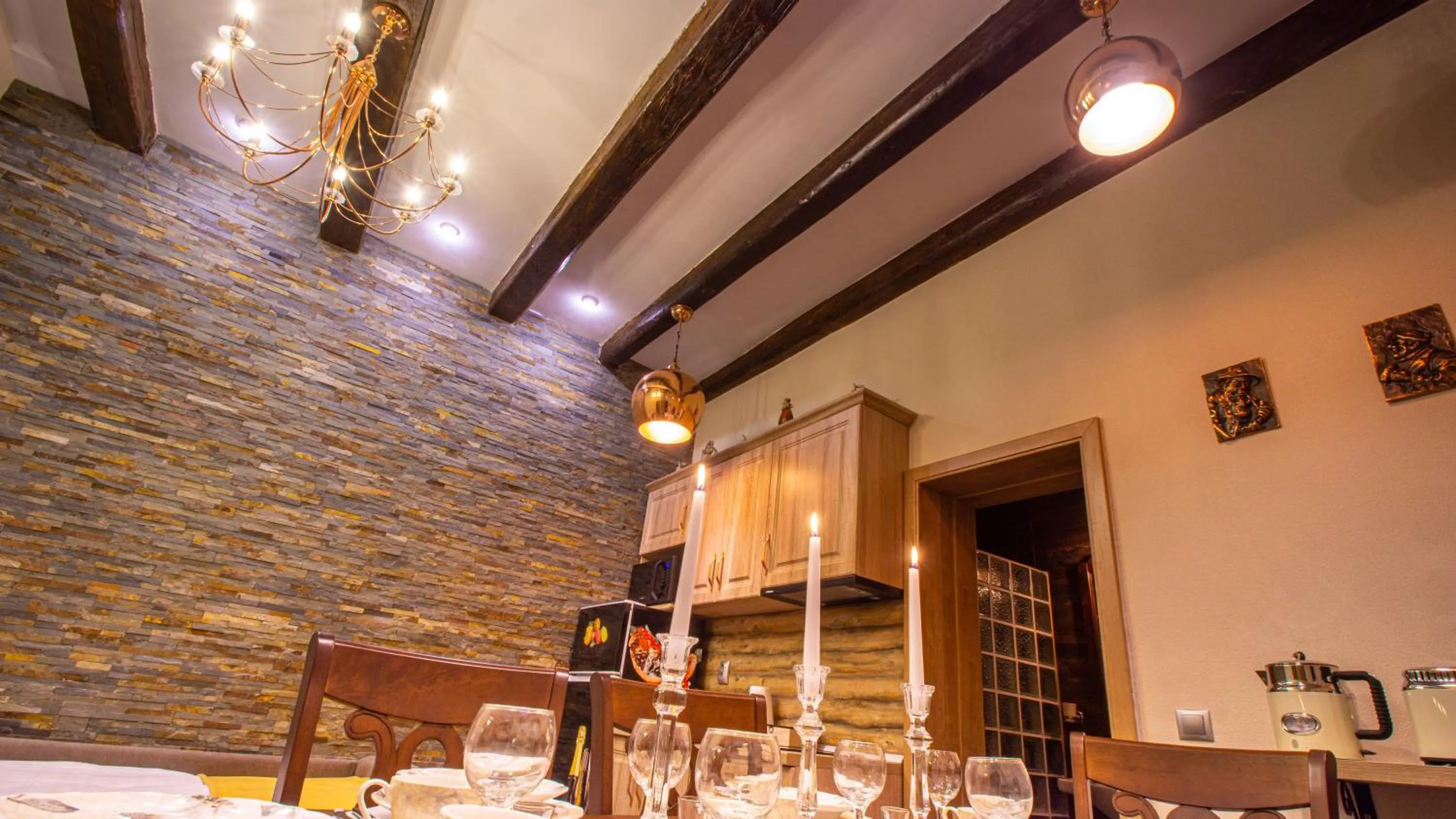 Living room in Hermannstadt House