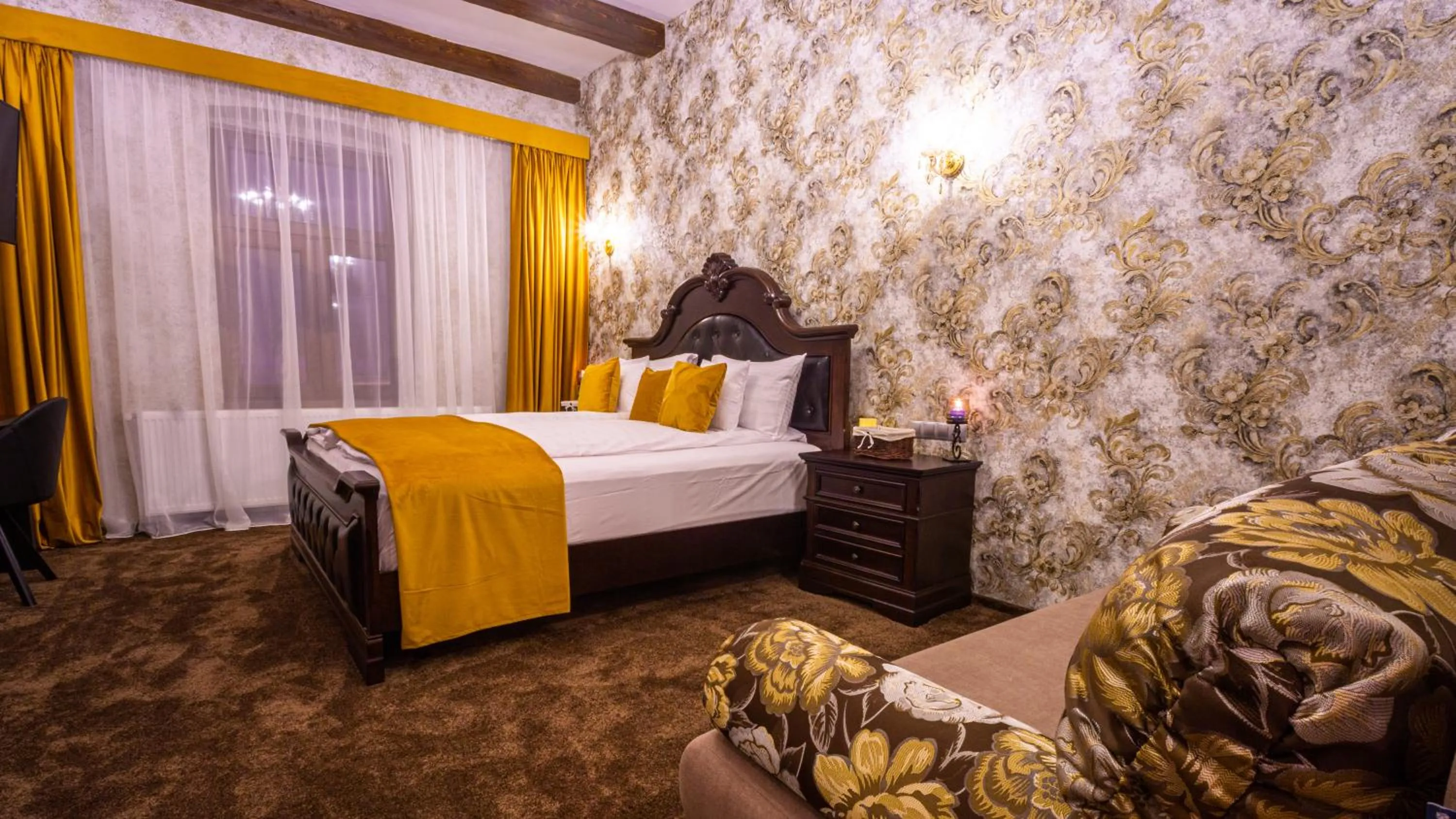 Bed in Hermannstadt House