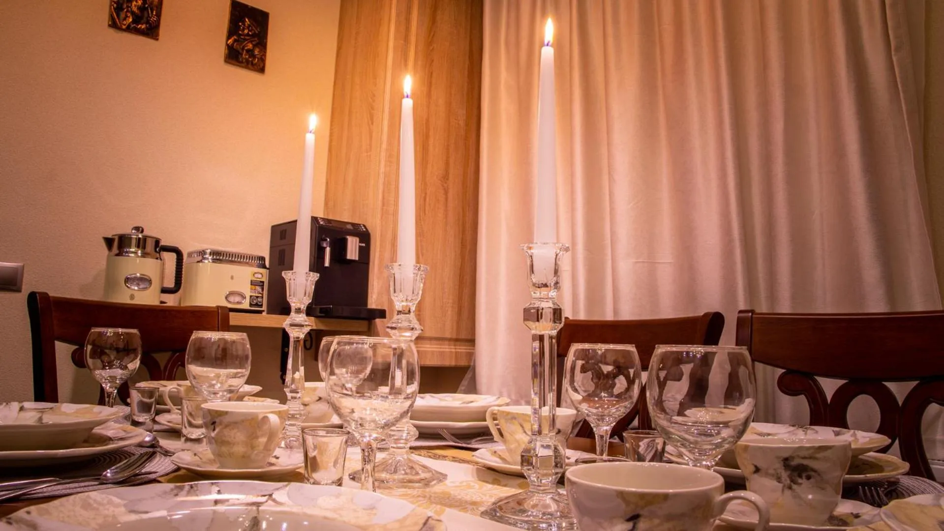 Dining area in Hermannstadt House