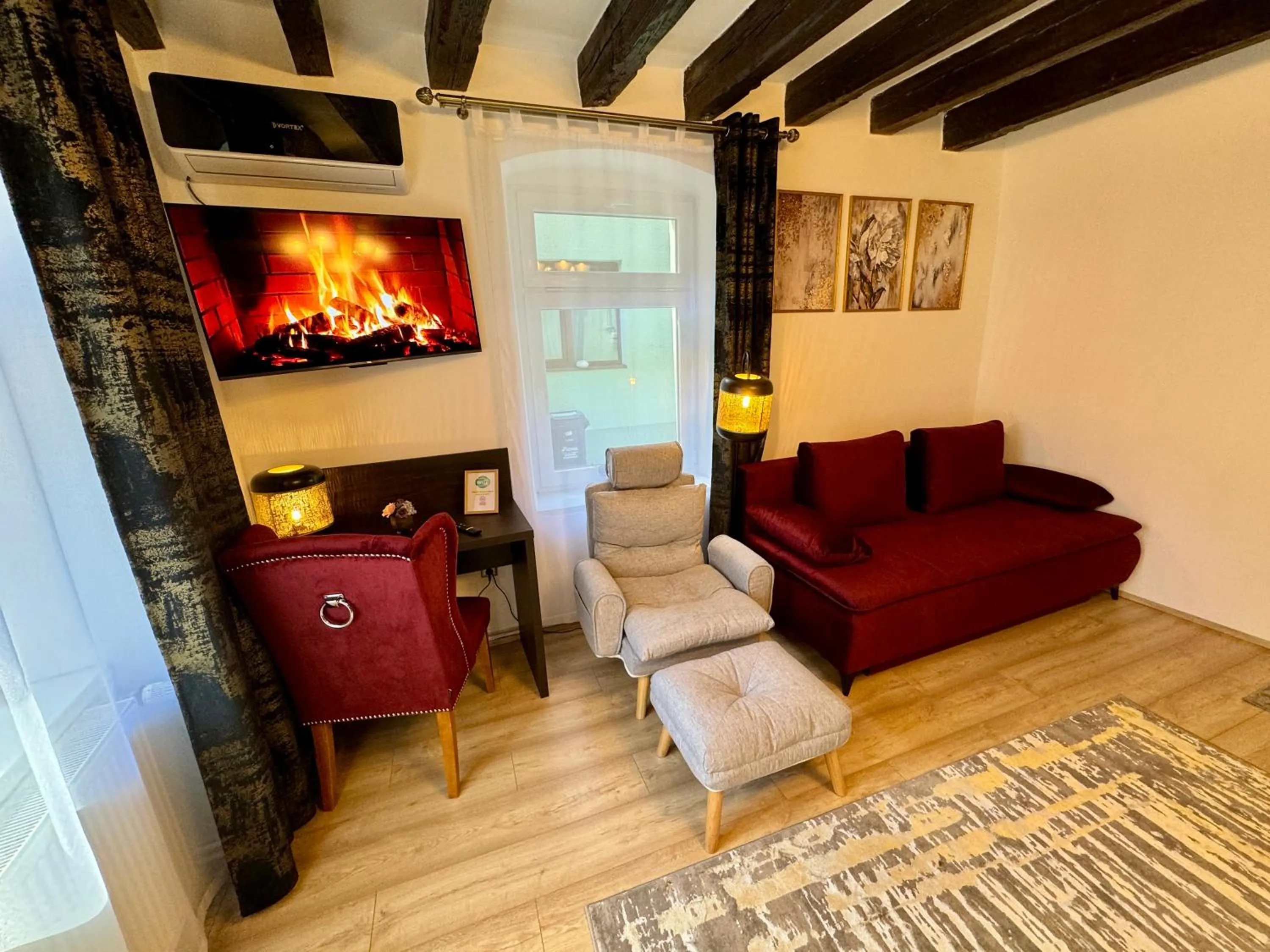 Seating area in Hermannstadt House