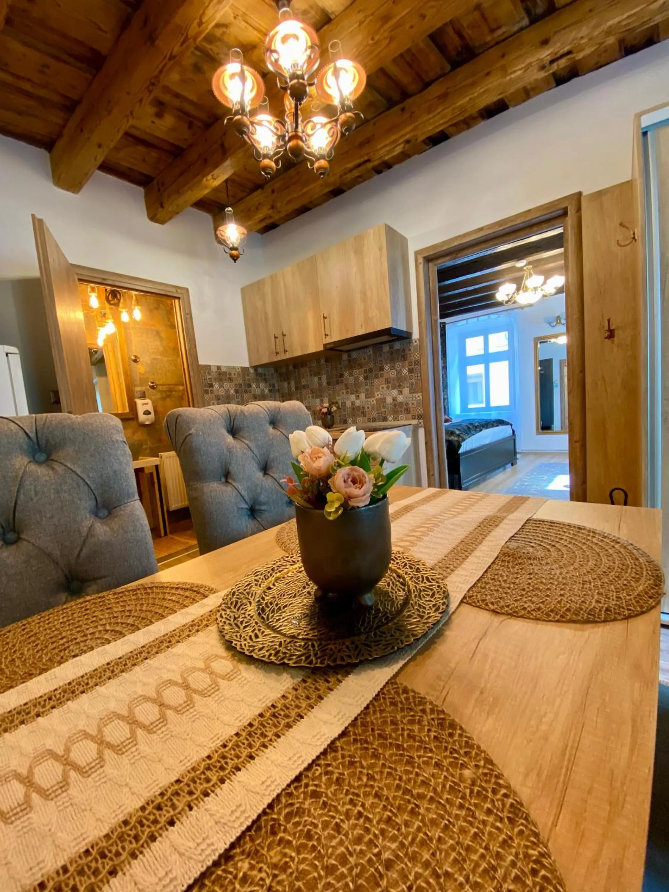 Dining area in Hermannstadt House