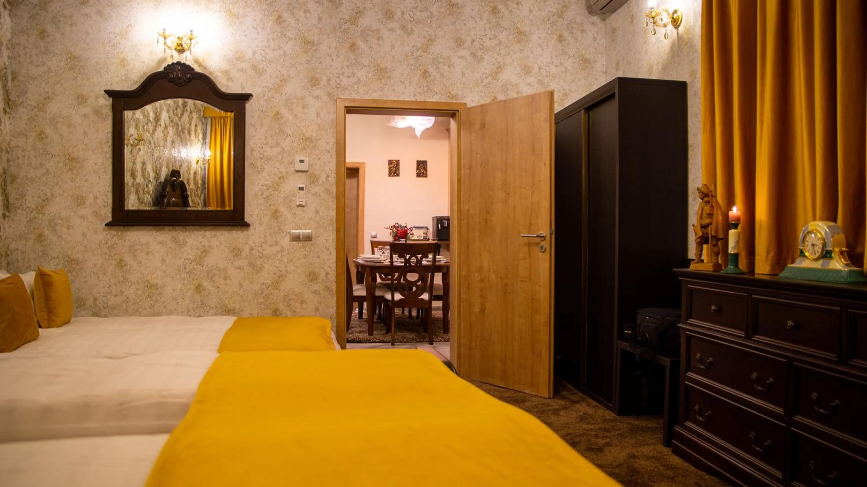 Bed in Hermannstadt House