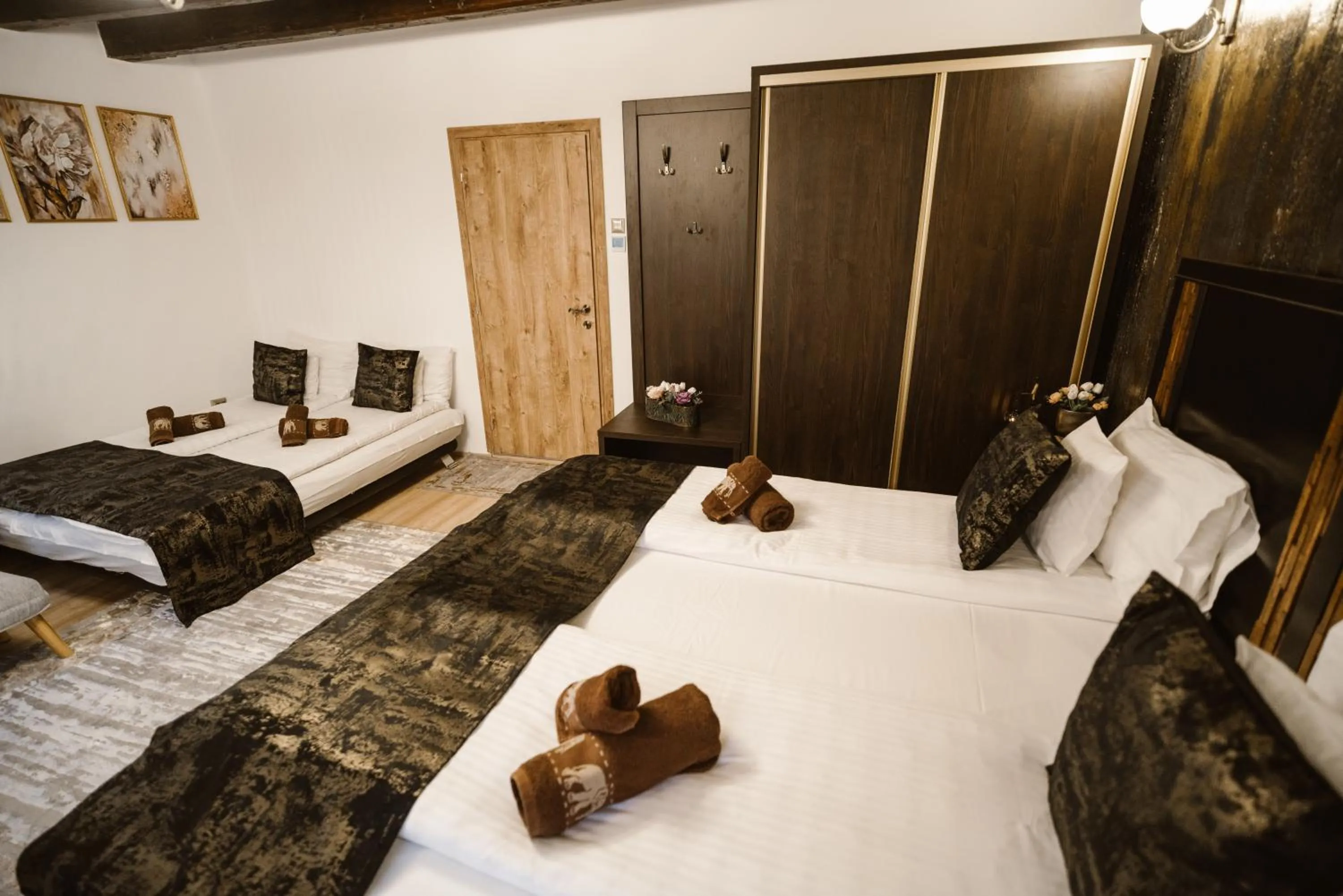 Bed in Hermannstadt House