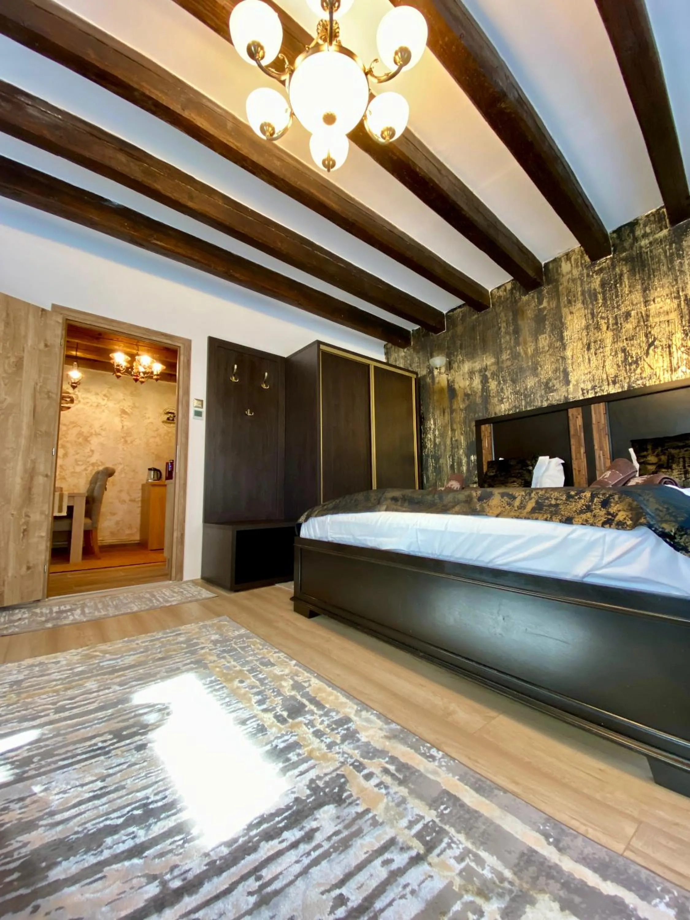 Bed in Hermannstadt House