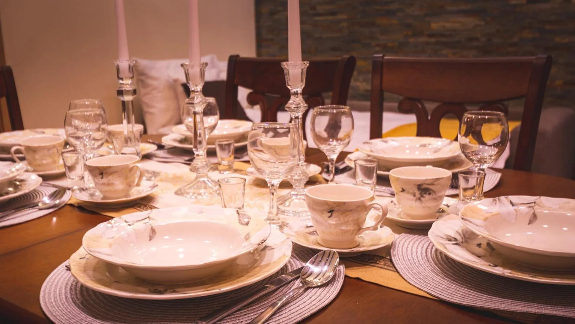 Dining area in Hermannstadt House