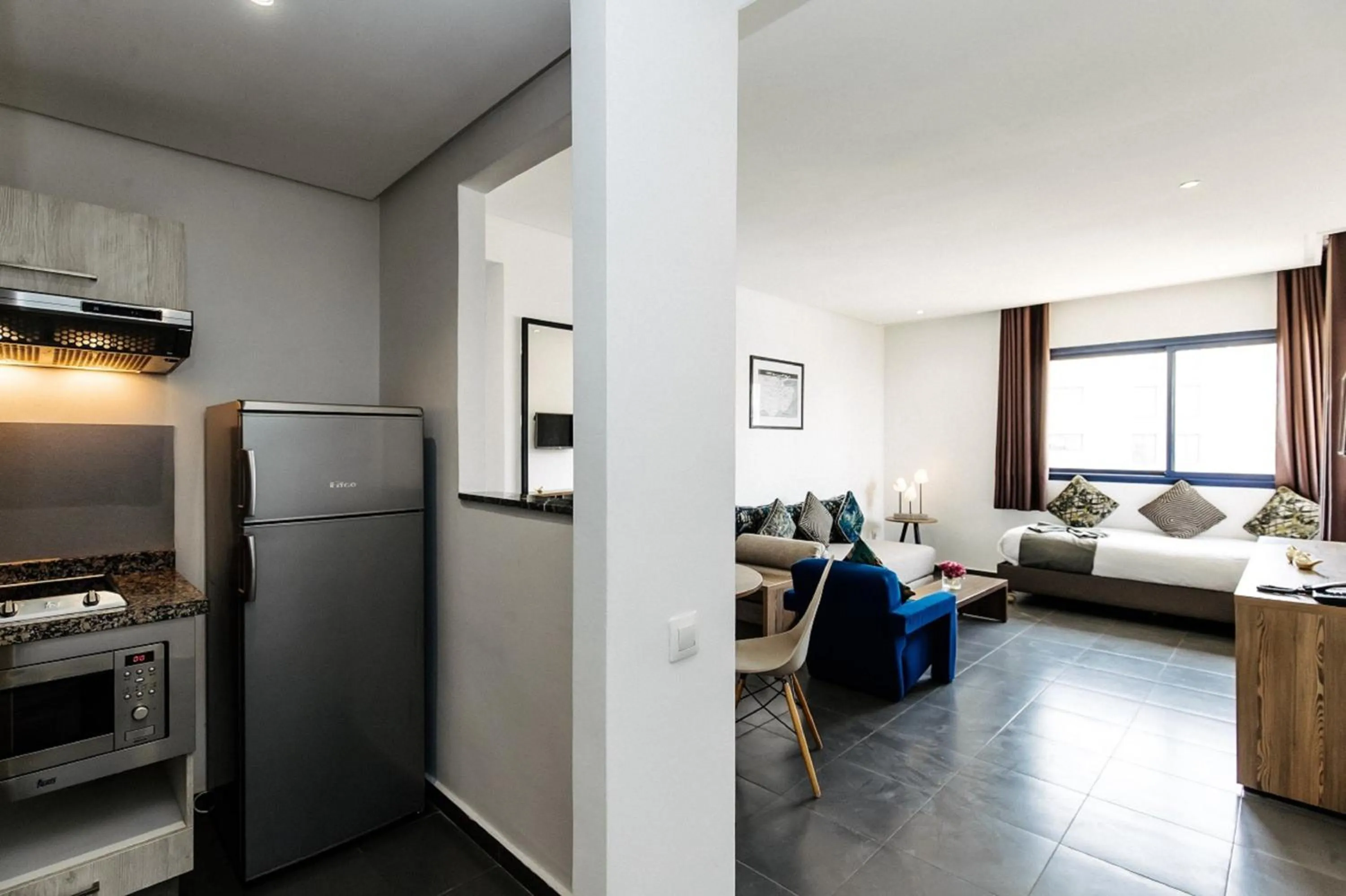 Living room in Wazo Appart-Hôtel