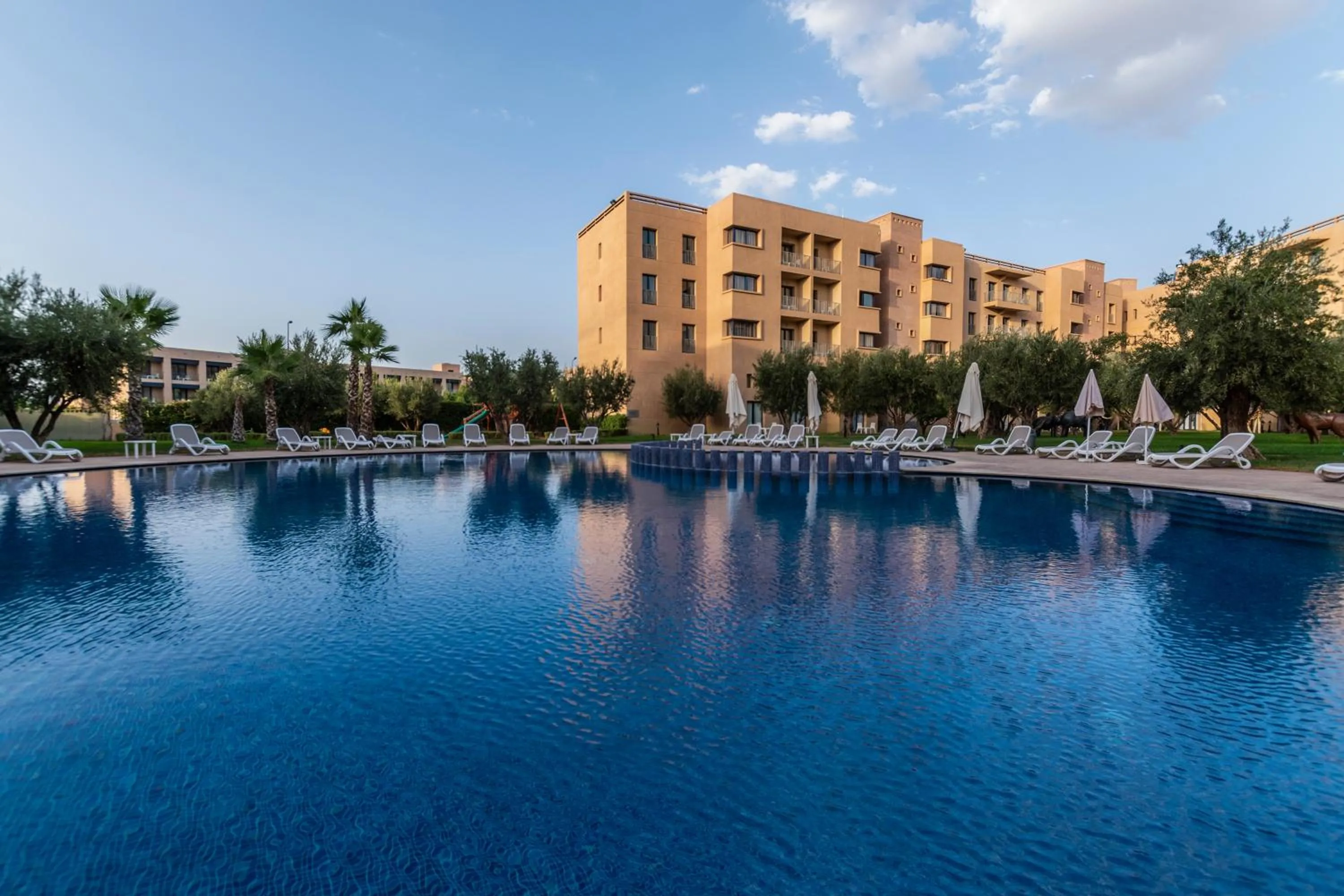 Swimming pool in Wazo Appart-Hôtel