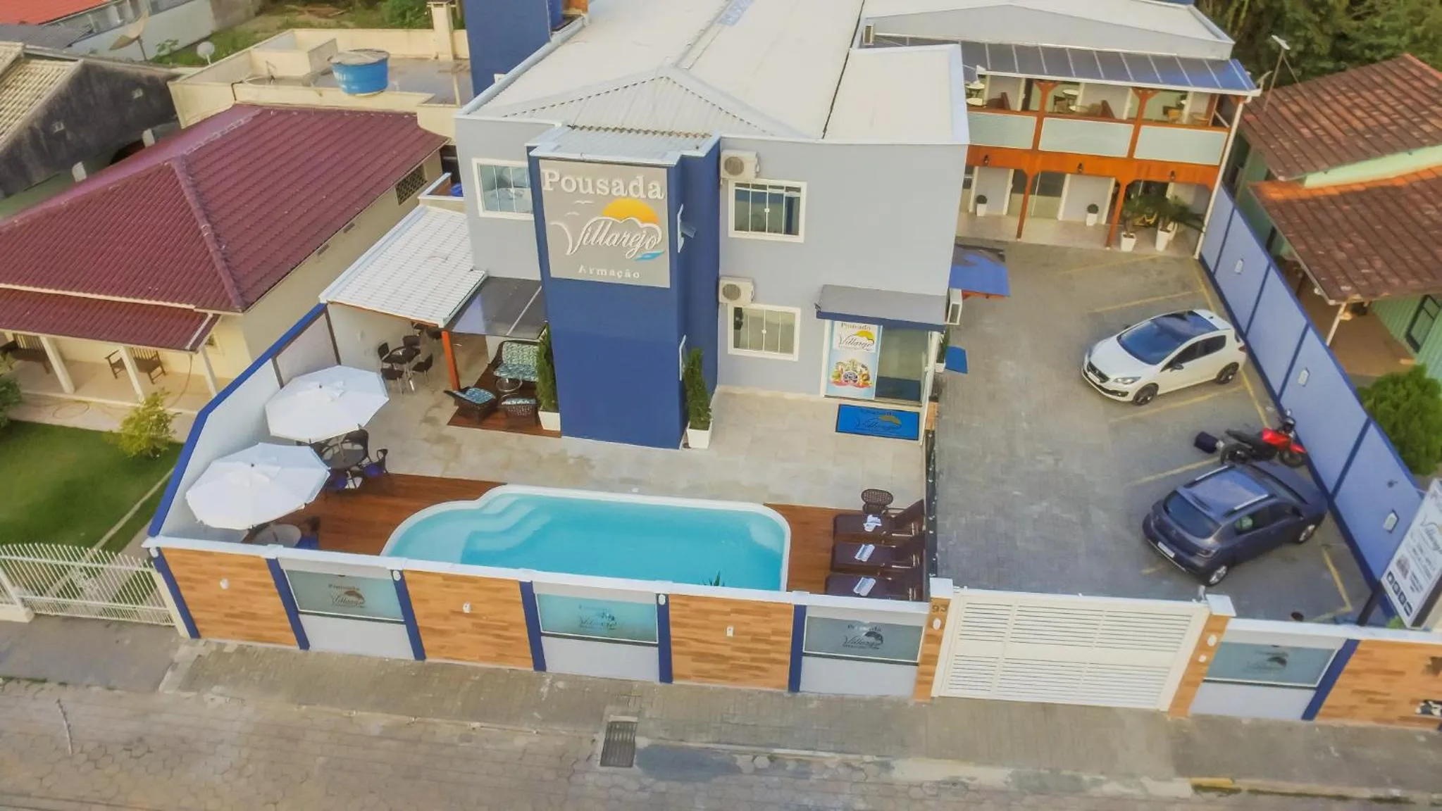 Bird's eye view in Pousada Villarejo Armação