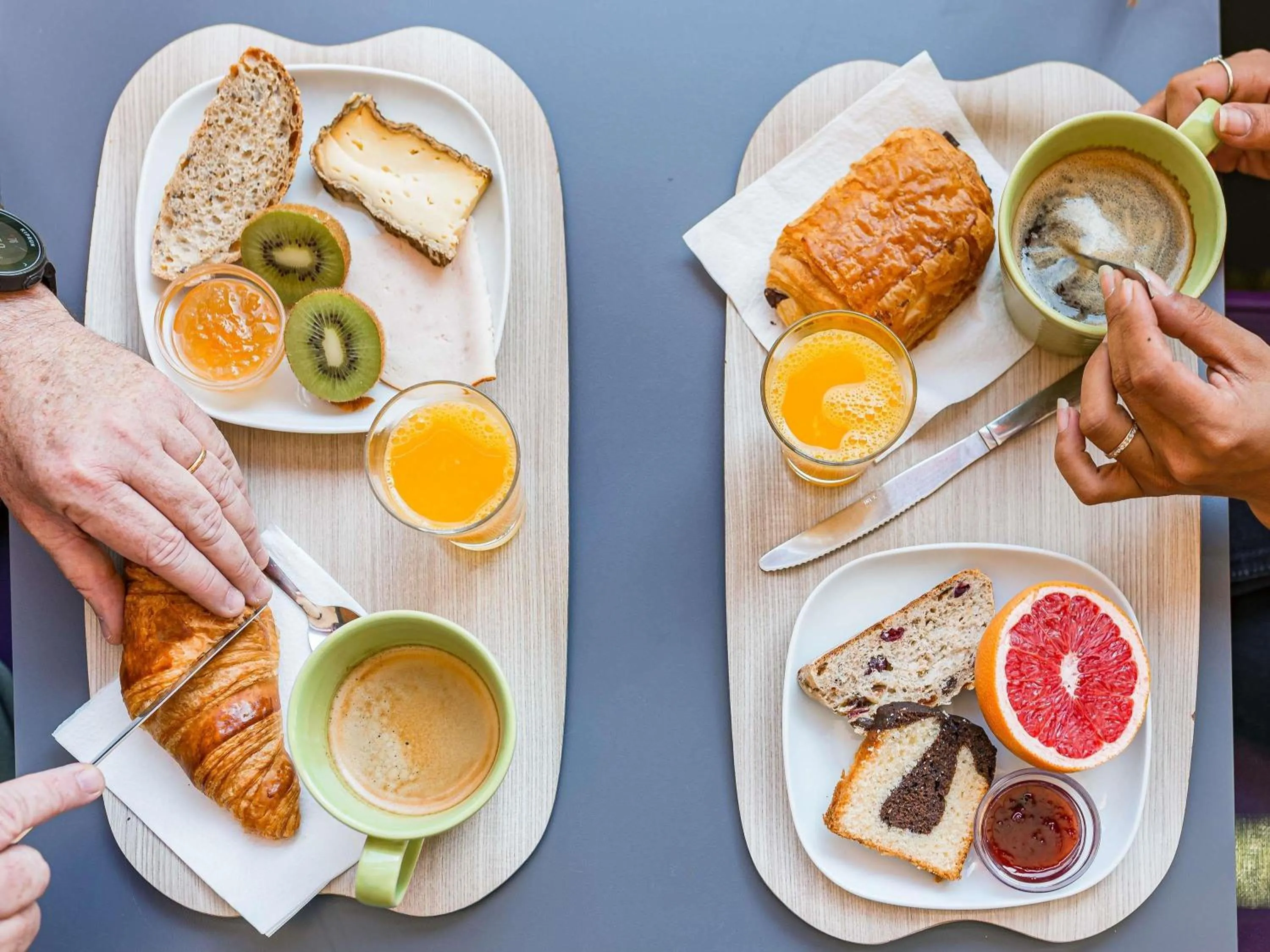 Breakfast in ibis Styles Annecy Centre Gare
