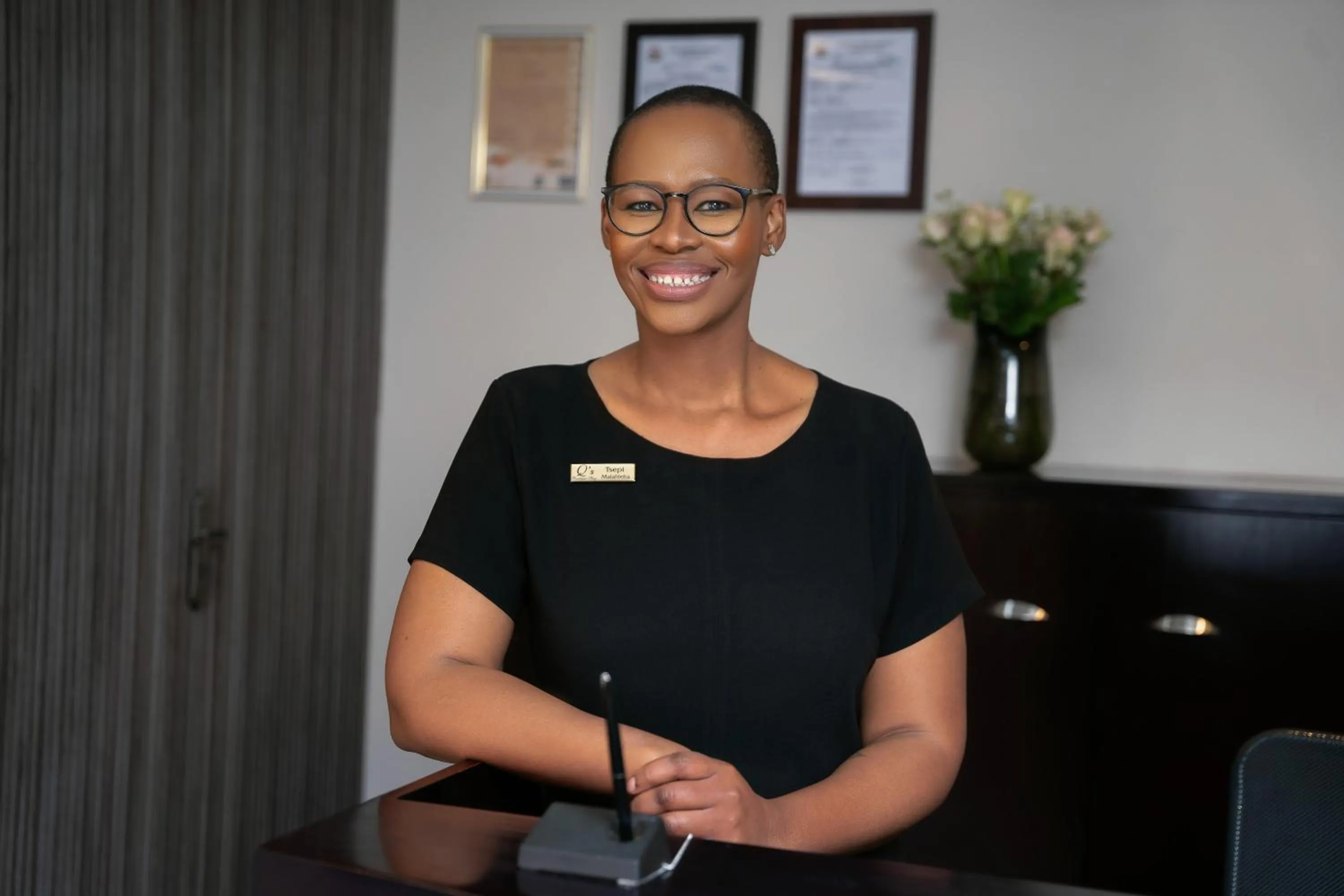 Staff in Q's Boutique Stay