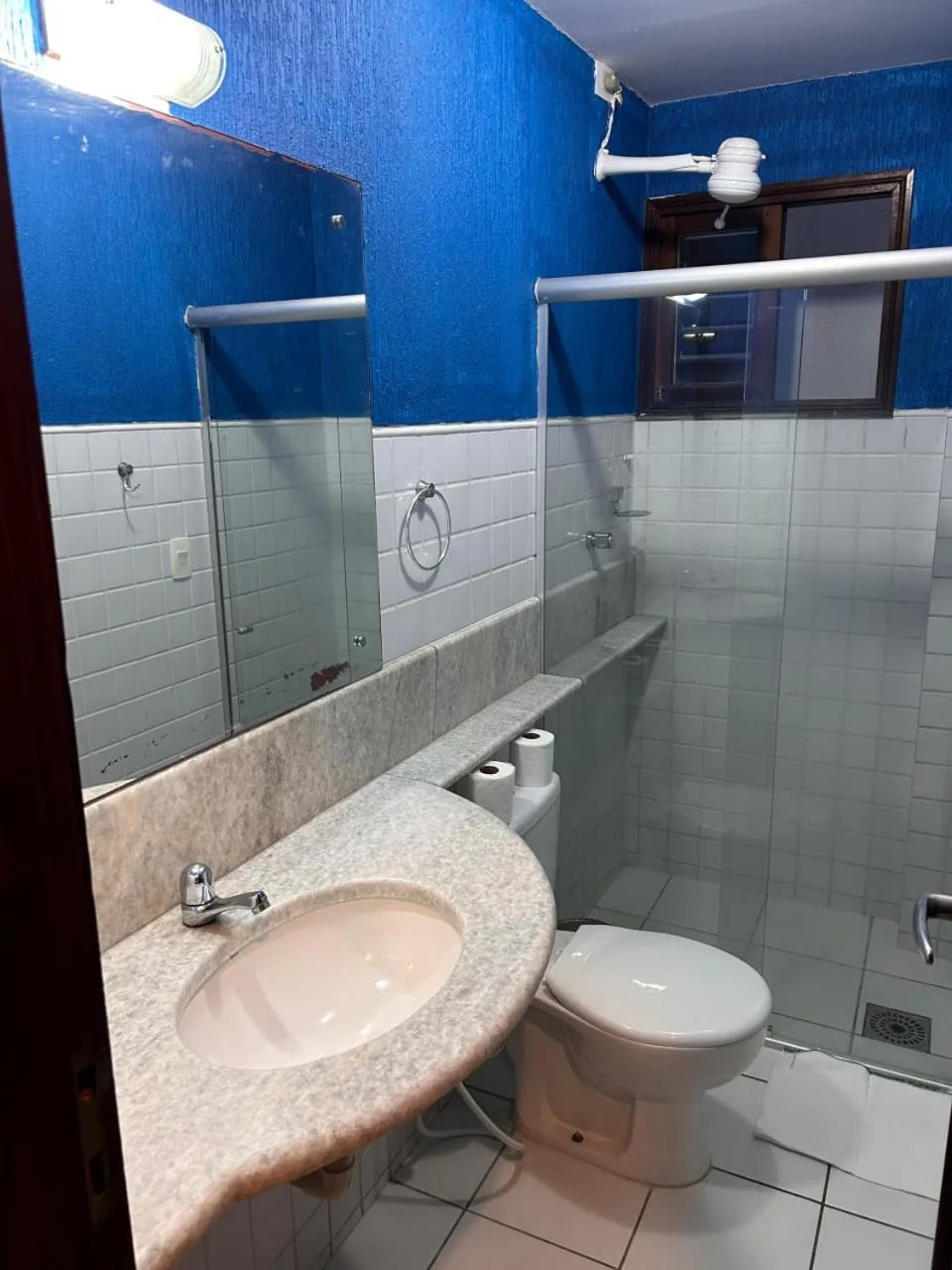 Bathroom in Apartamentos Natal Ponta Negra Vista Espetacular para o Mar