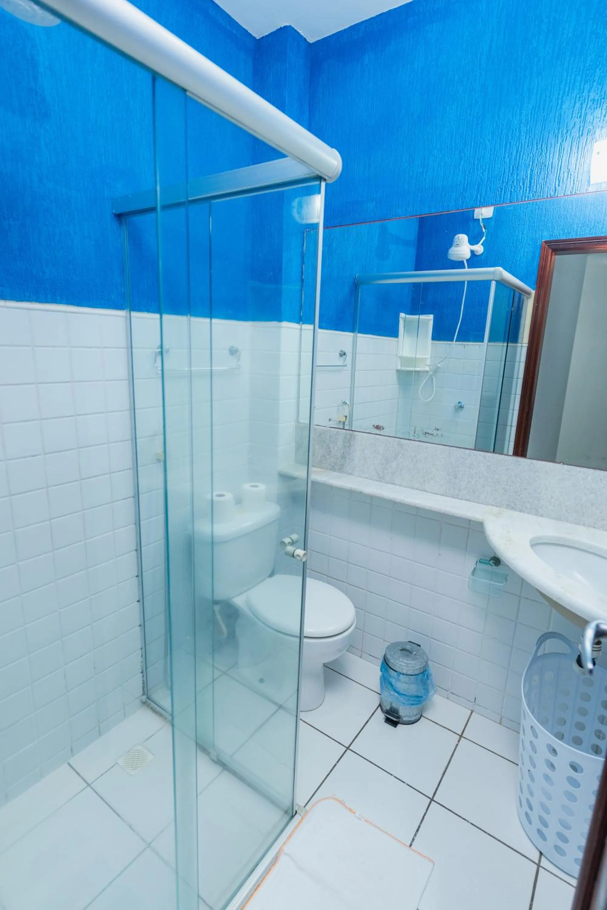 Bathroom in Apartamentos Natal Ponta Negra Vista Espetacular para o Mar