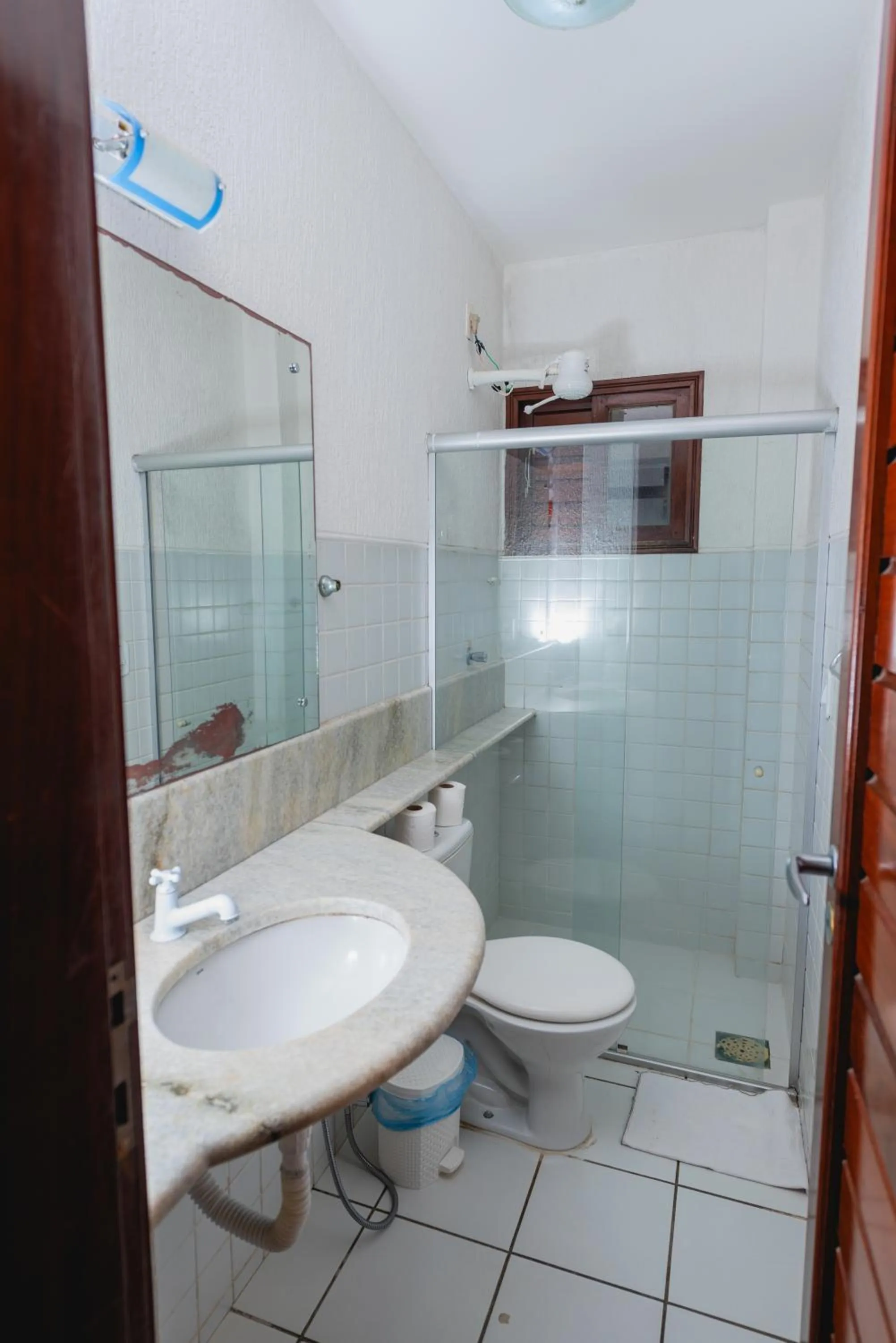 Bathroom in Apartamentos Natal Ponta Negra Vista Espetacular para o Mar