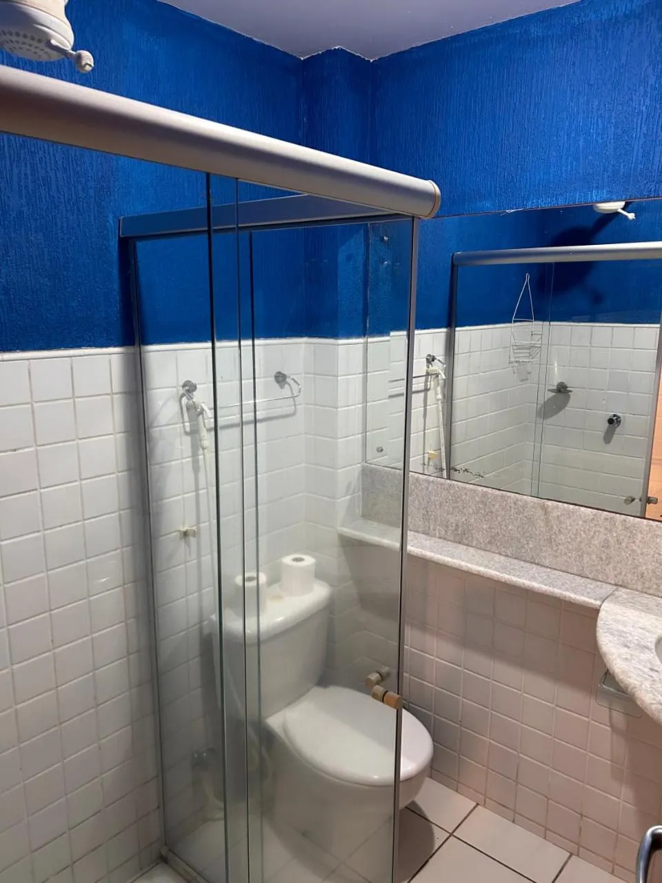 Bathroom in Apartamentos Natal Ponta Negra Vista Espetacular para o Mar