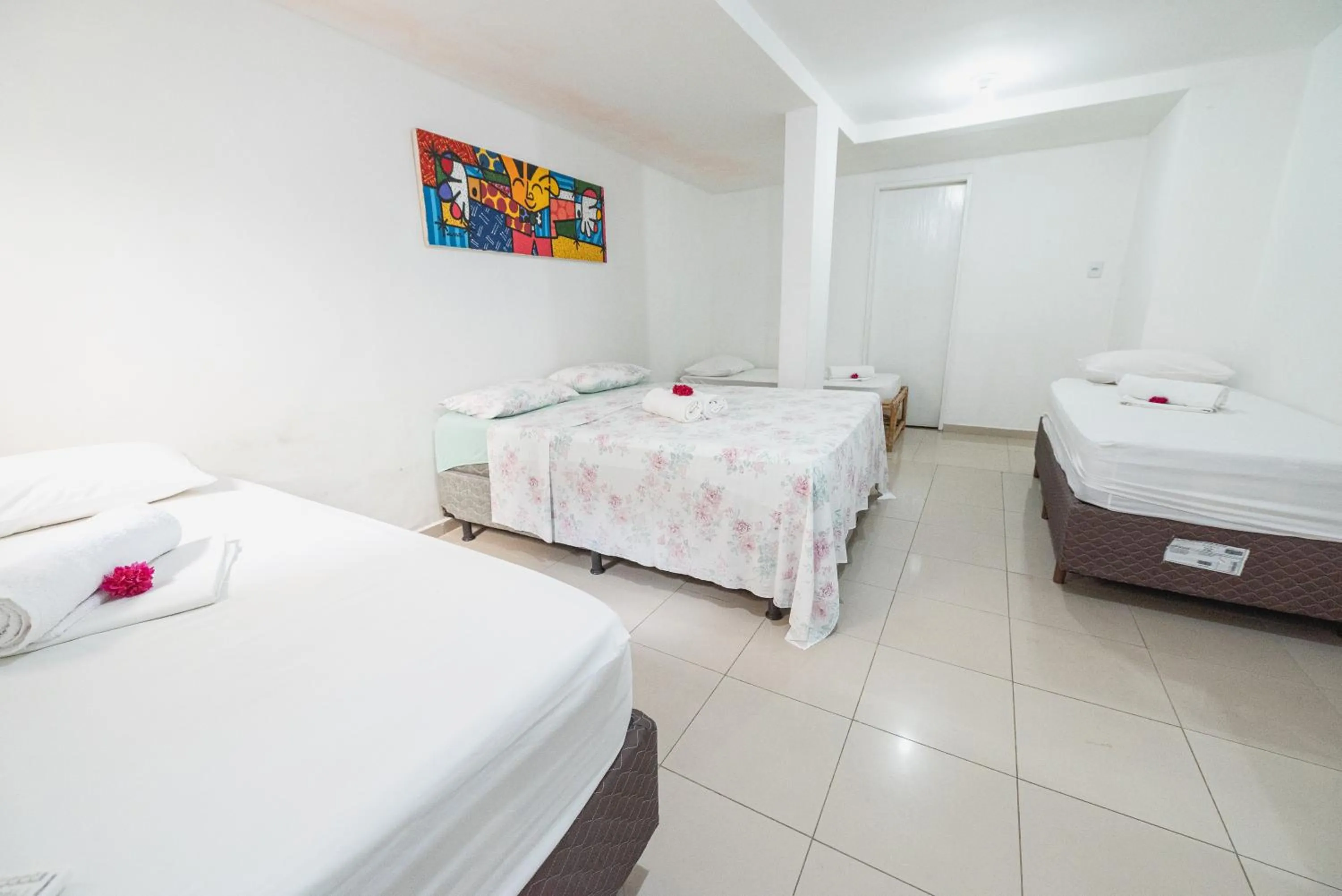 Bedroom, Bed in Apartamentos Natal Ponta Negra Vista Espetacular para o Mar