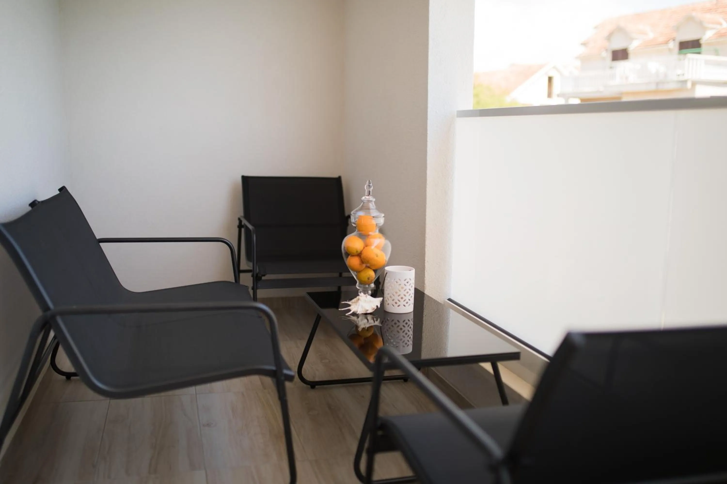 Deluxe Suite with Balcony and Sea View in Pansion Zlatna ribica