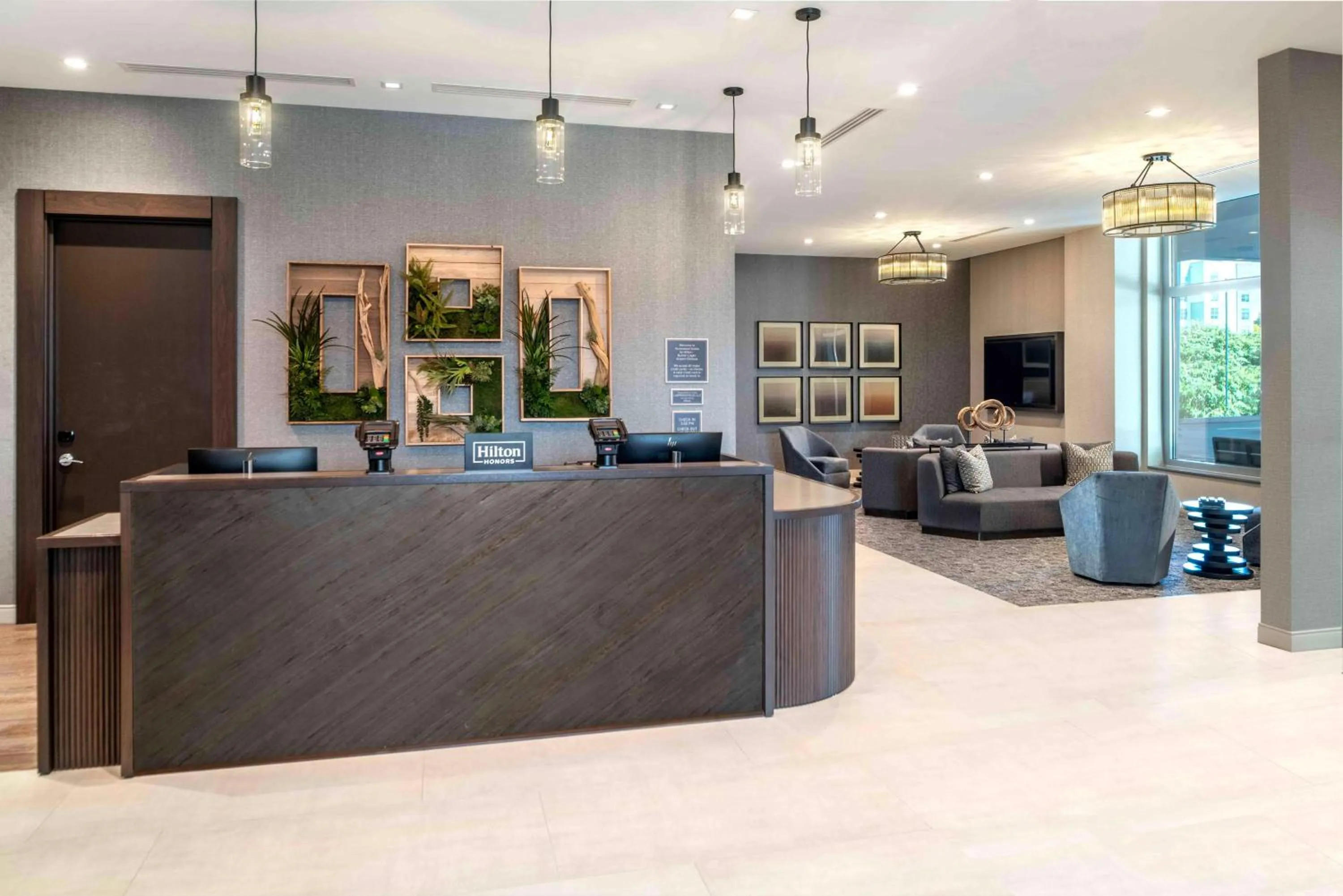 Lobby or reception in Homewood Suites By Hilton Boston Logan Airport Chelsea