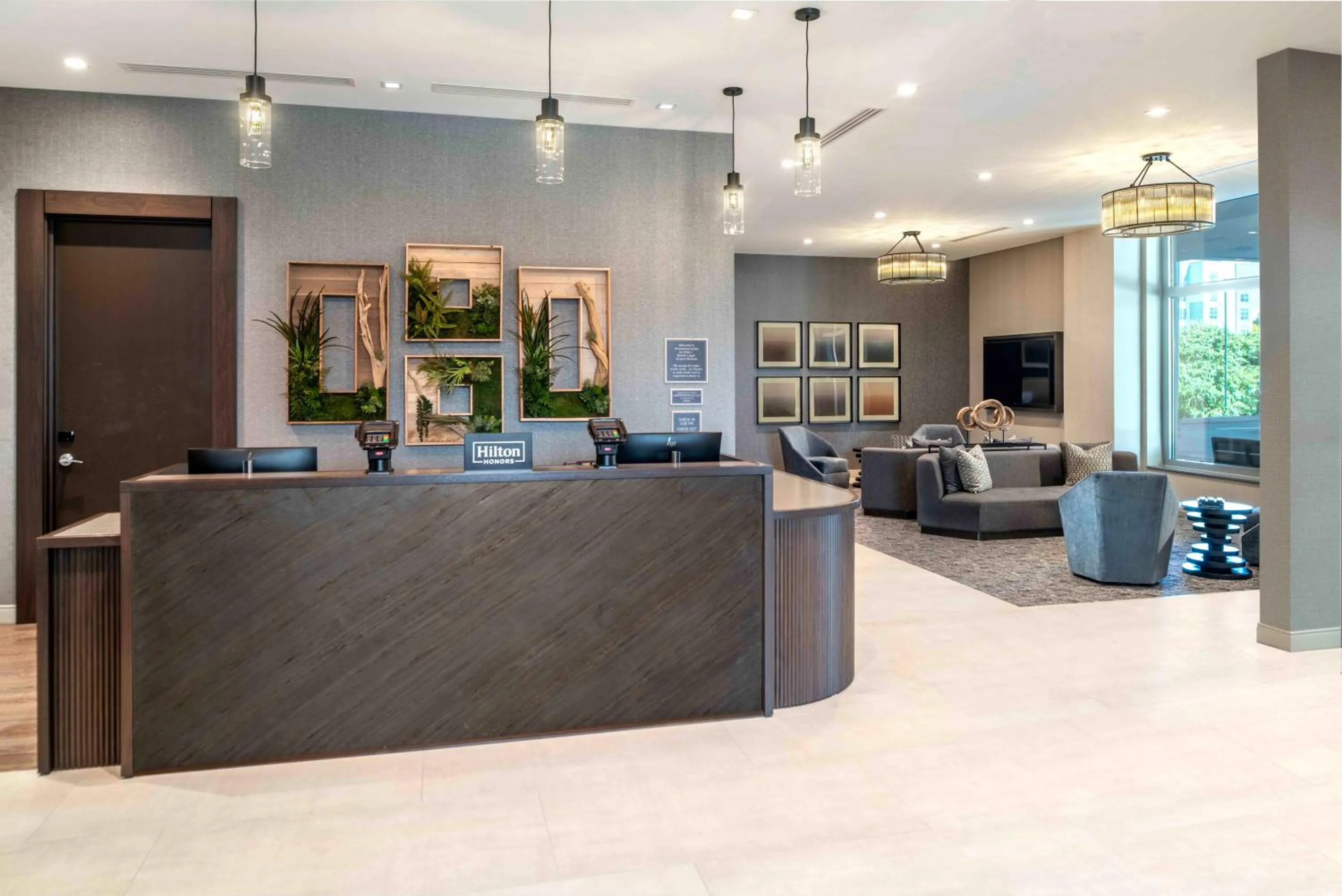 Lobby or reception in Homewood Suites By Hilton Boston Logan Airport Chelsea