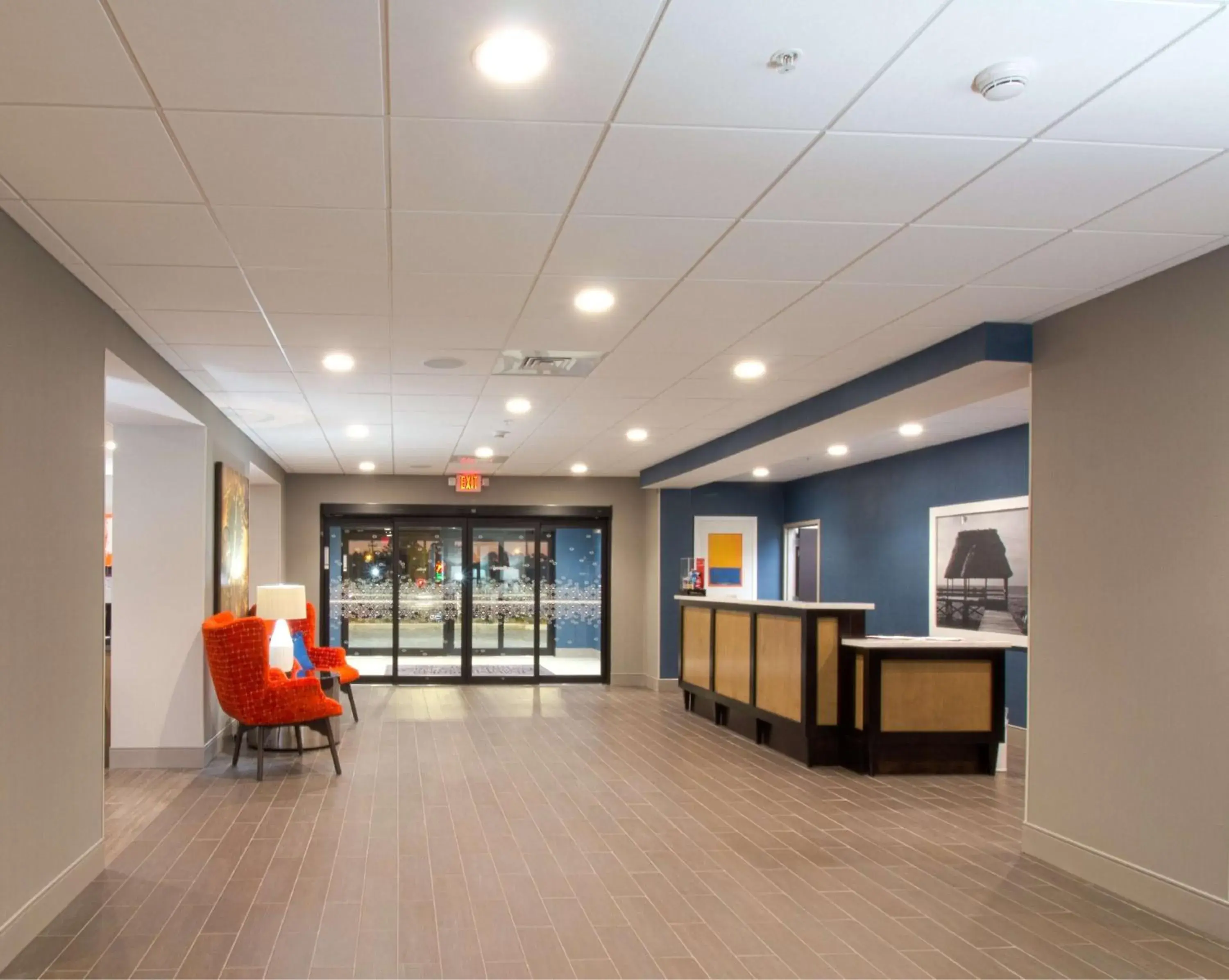 Lobby or reception in Hampton Inn Crestview South I-10, Fl Lobby or reception in Hampton Inn Crestview South I-10, Fl