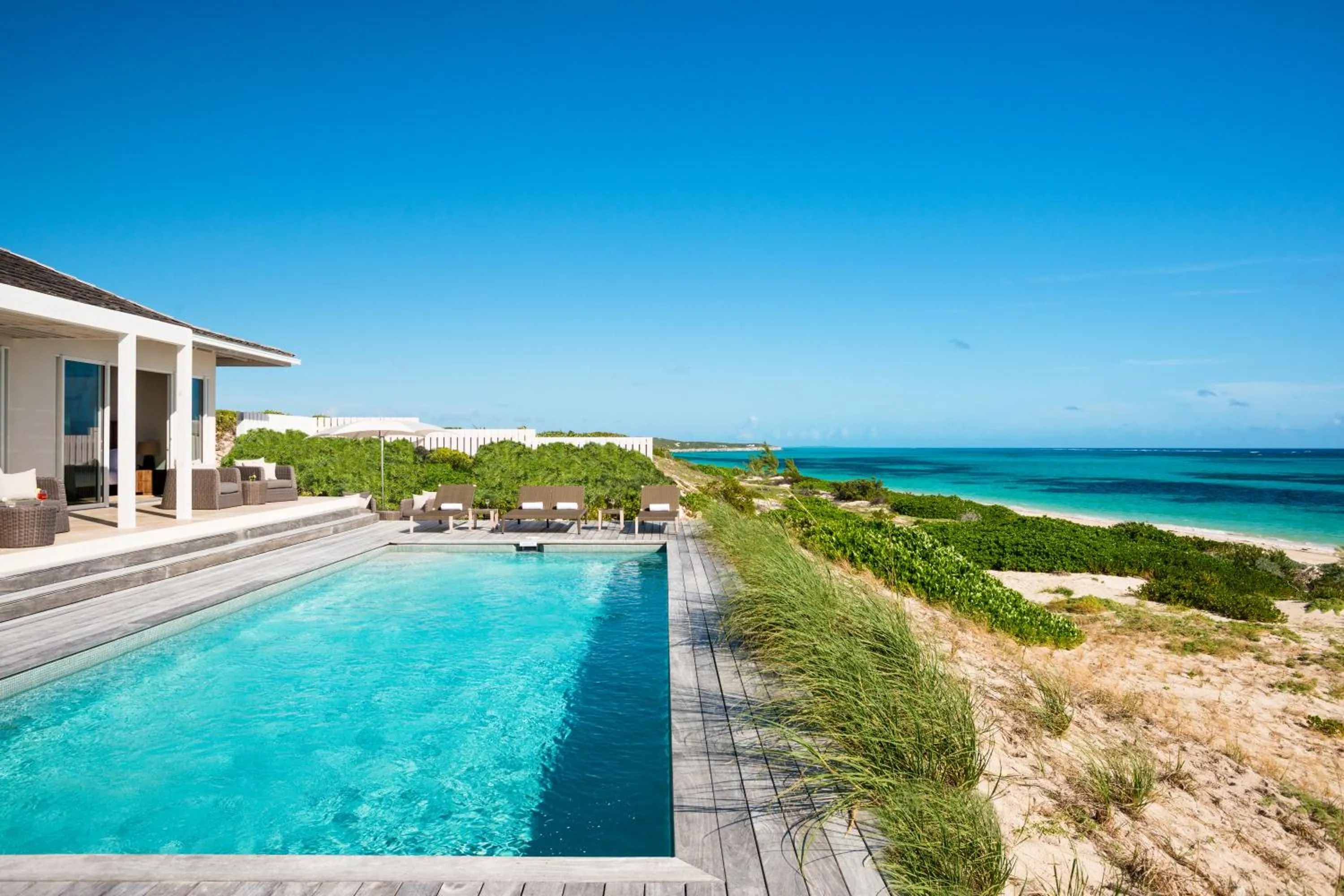 Swimming pool in Sailrock South Caicos, Small Luxury Hotels of the World