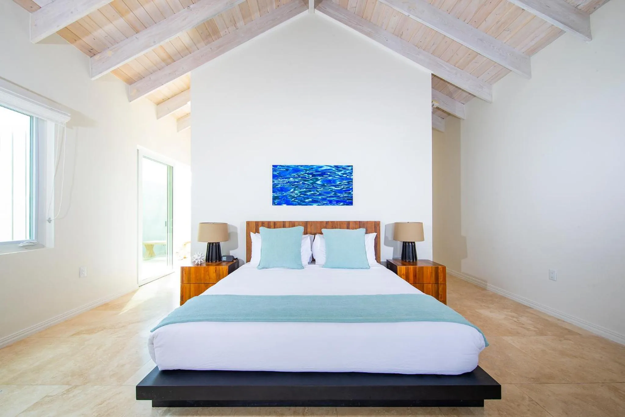 Bed in Sailrock South Caicos, Small Luxury Hotels of the World