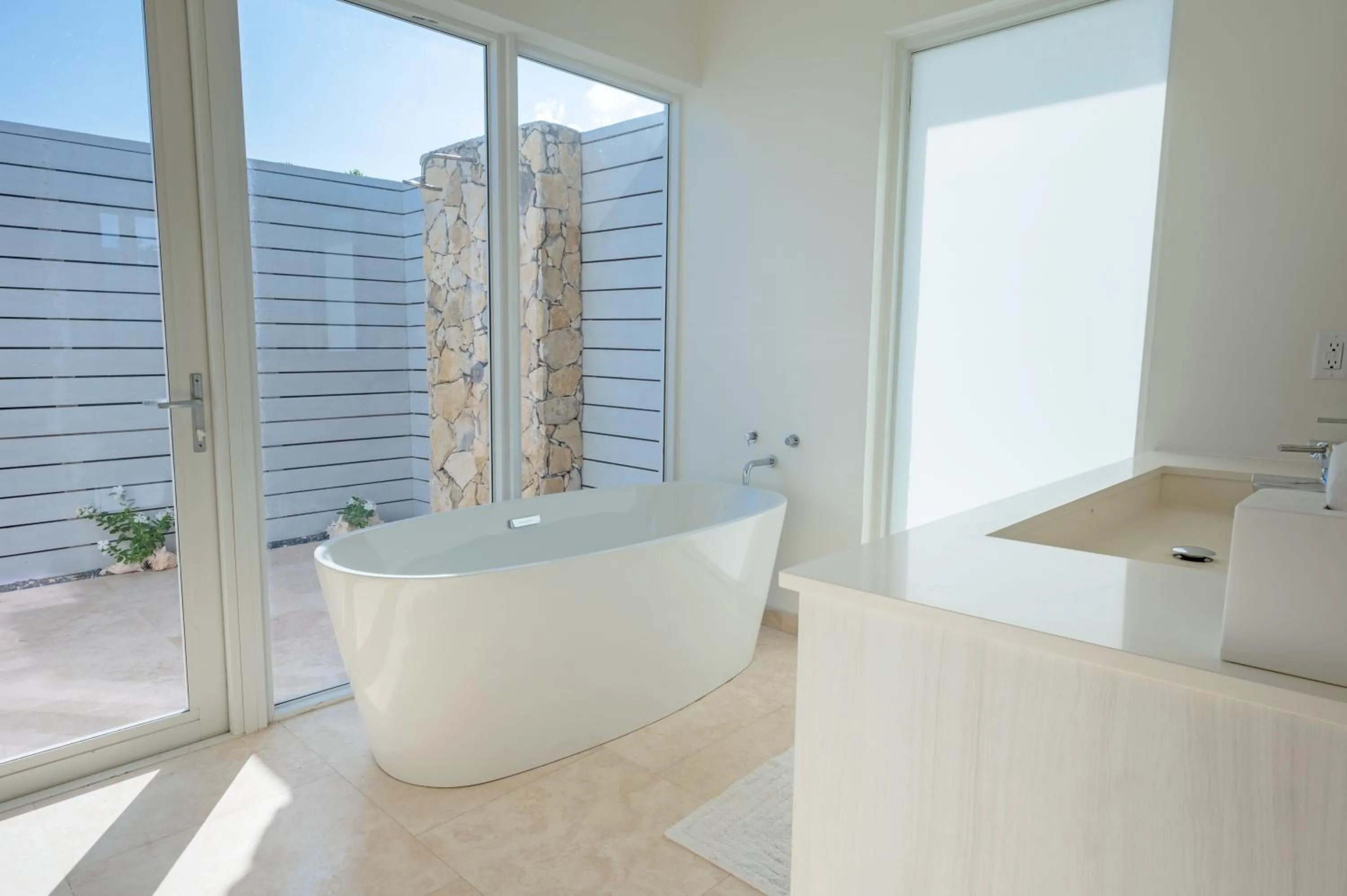 Bathroom in Sailrock South Caicos, Small Luxury Hotels of the World