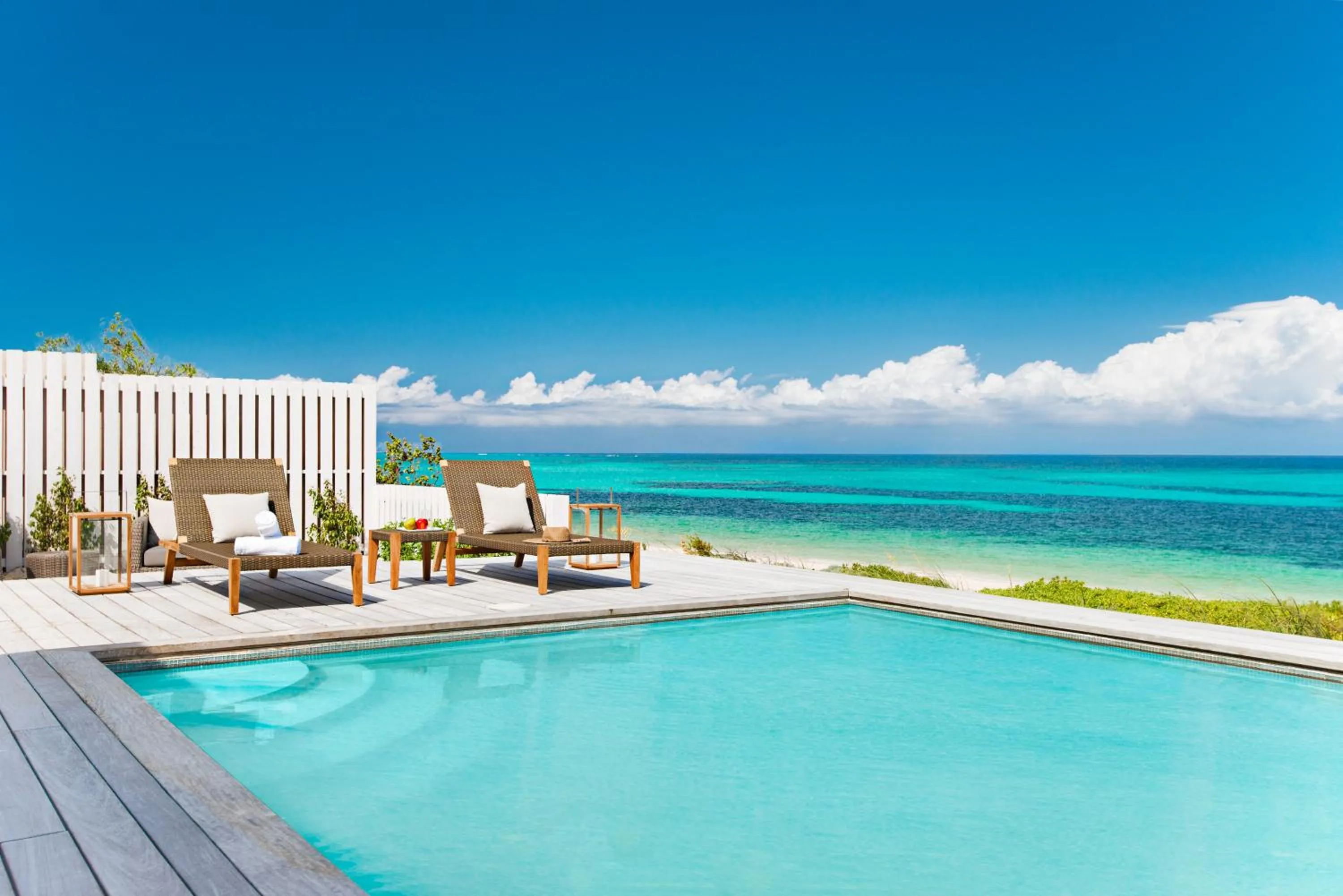 Patio in Sailrock South Caicos, Small Luxury Hotels of the World