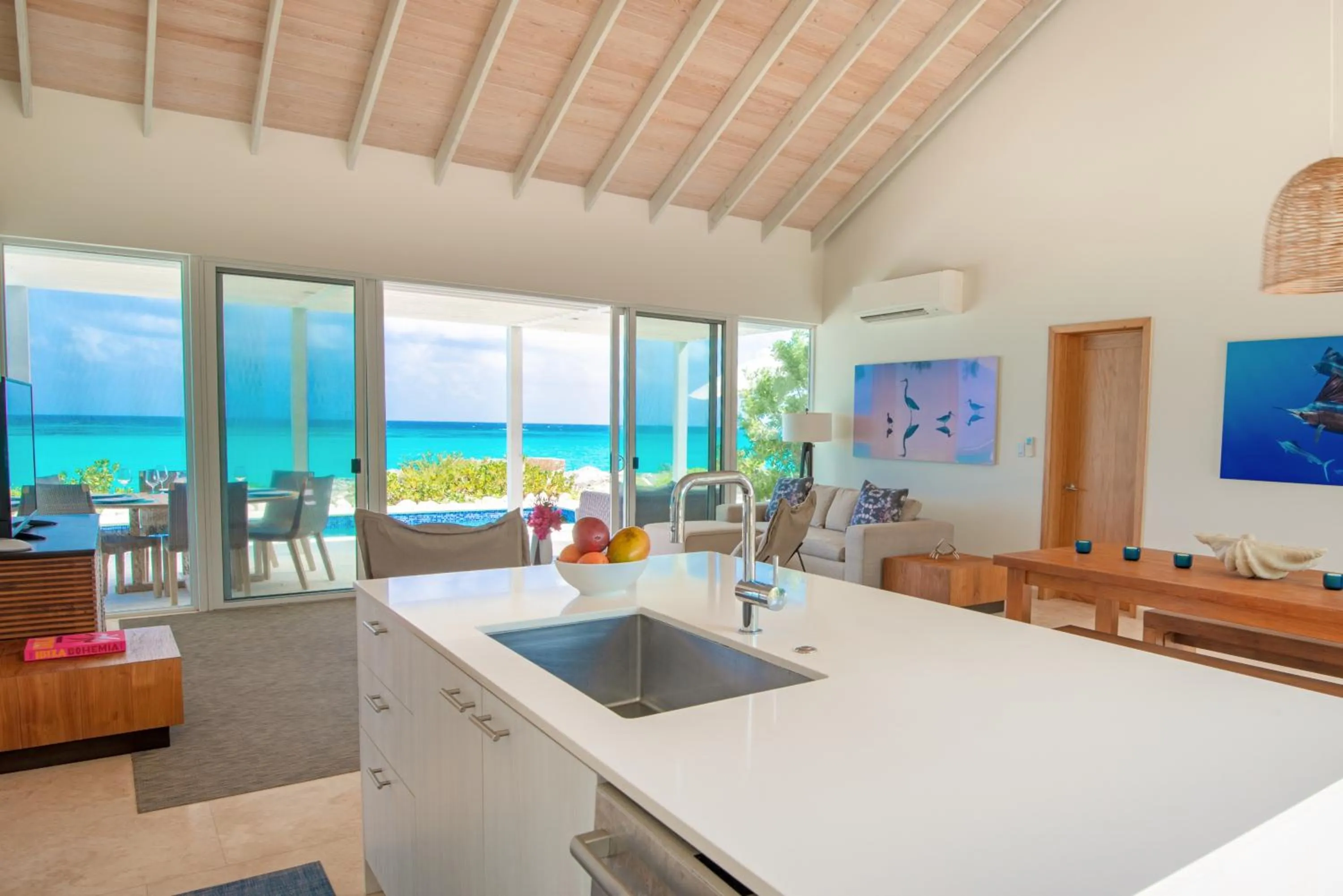 kitchen in Sailrock South Caicos, Small Luxury Hotels of the World