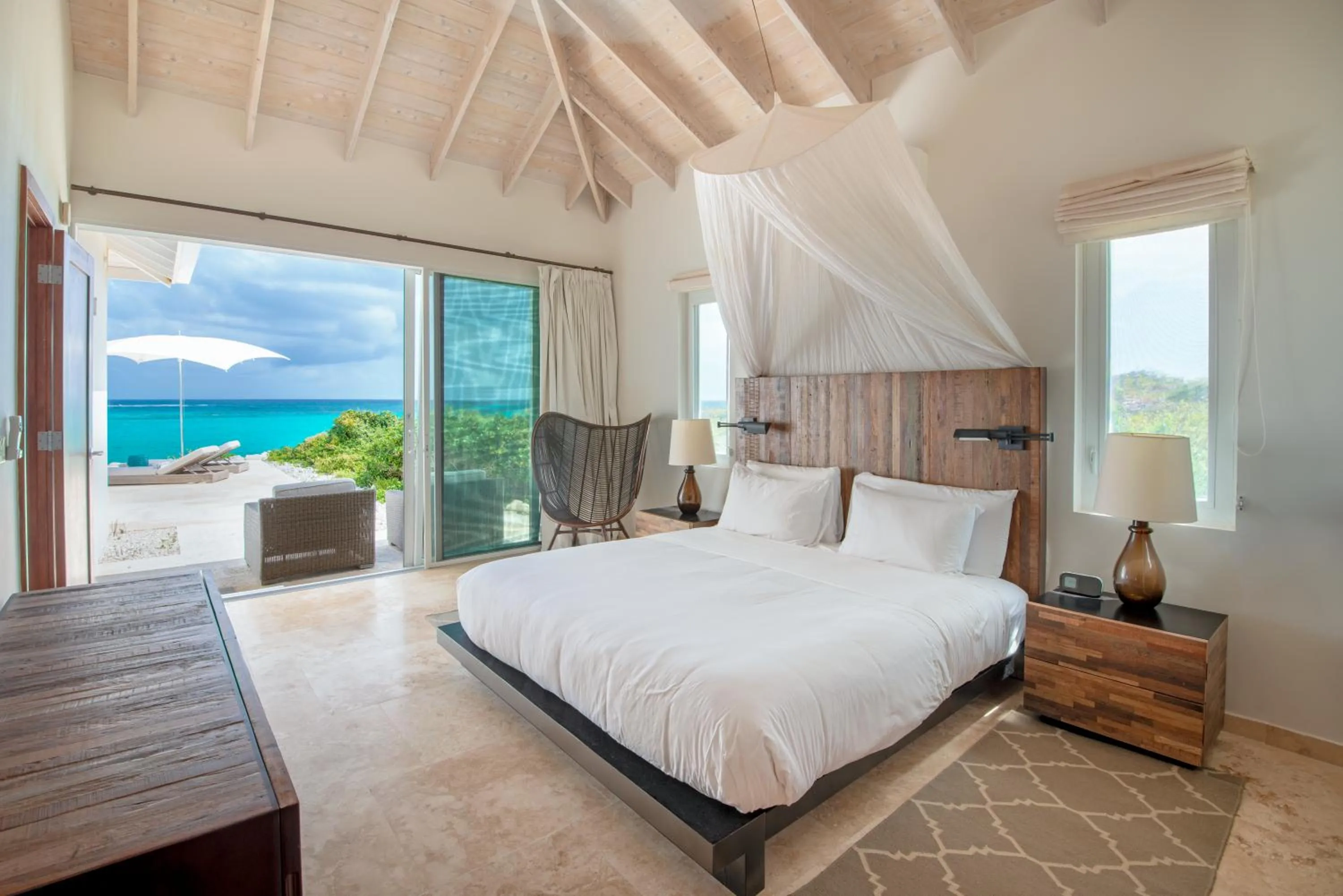 Bedroom, Bed in Sailrock South Caicos, Small Luxury Hotels of the World