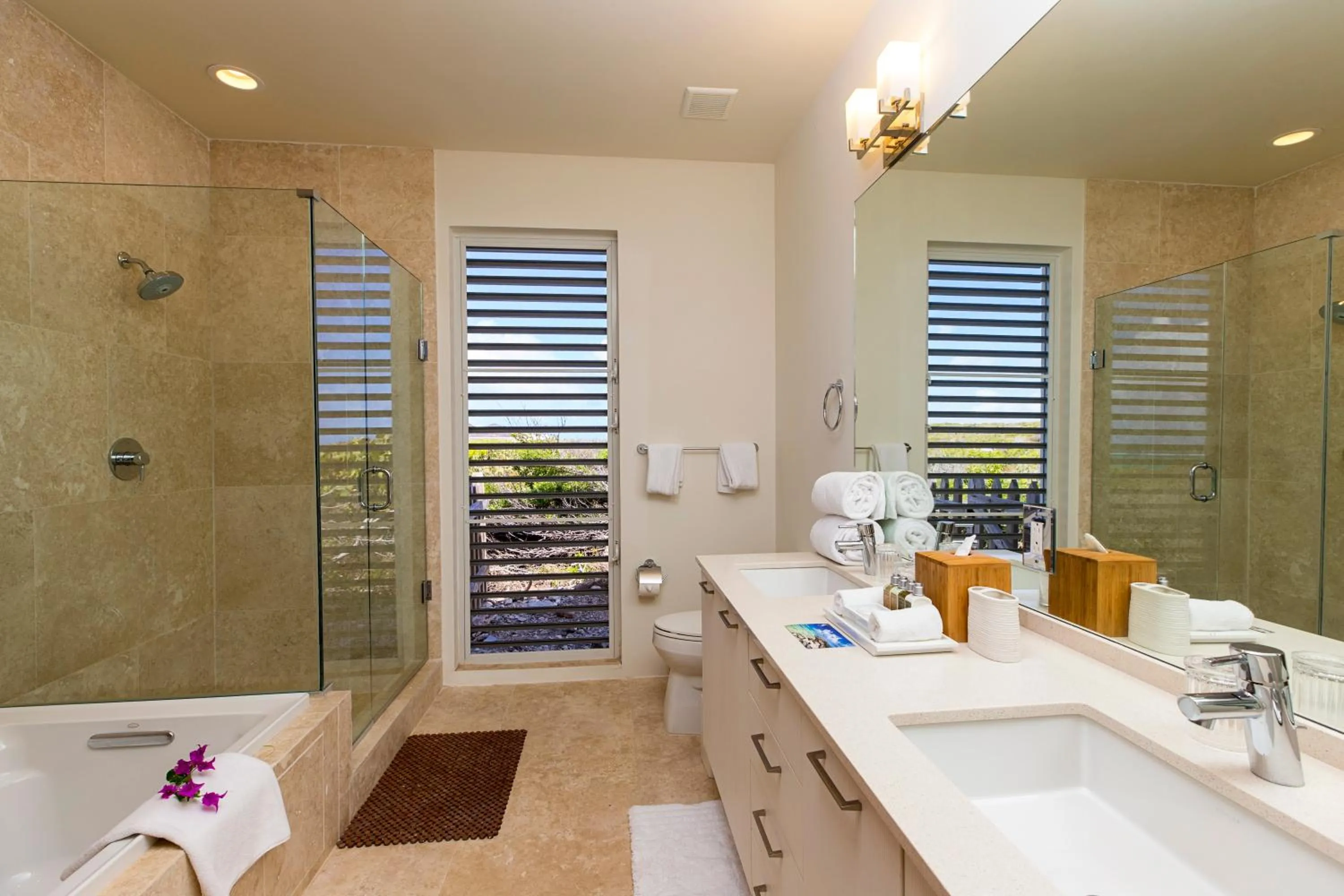 Bathroom in Sailrock South Caicos, Small Luxury Hotels of the World