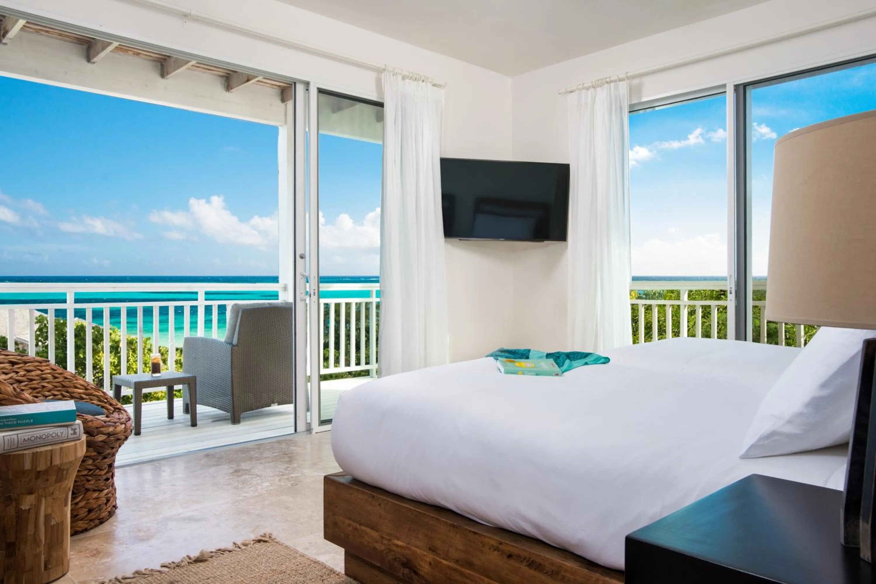 Bed in Sailrock South Caicos, Small Luxury Hotels of the World